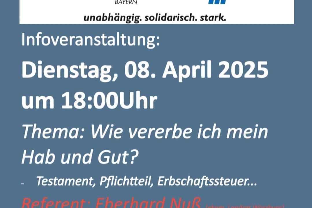 Einladung Vortragsreihe