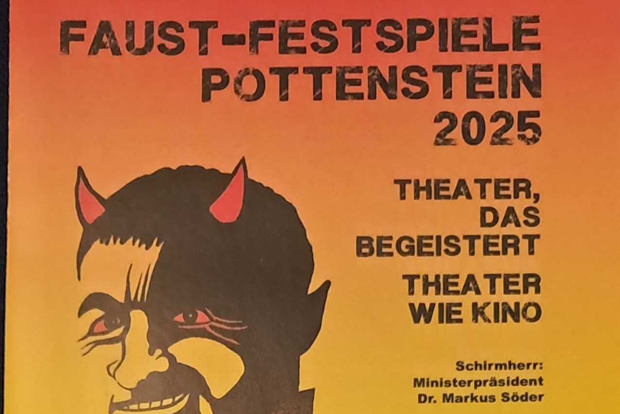 Flyer Faust-Festspiele Pottenstein Flyer Faust-Festspiele Pottenstein