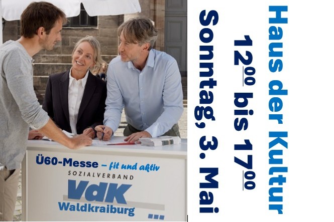 Ü60 Messe - inklusiv mit dem VdK Infostand des VdK