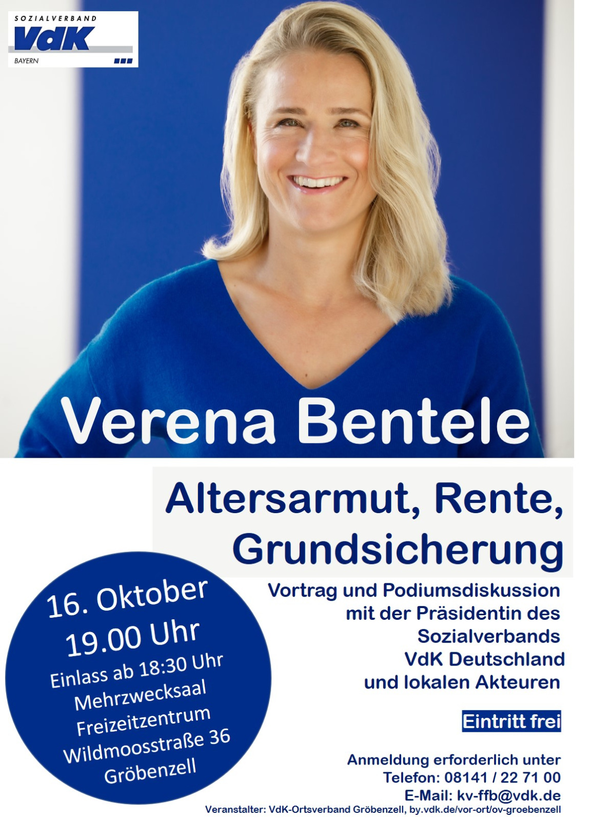 Verena Bentele in Gröbenzell