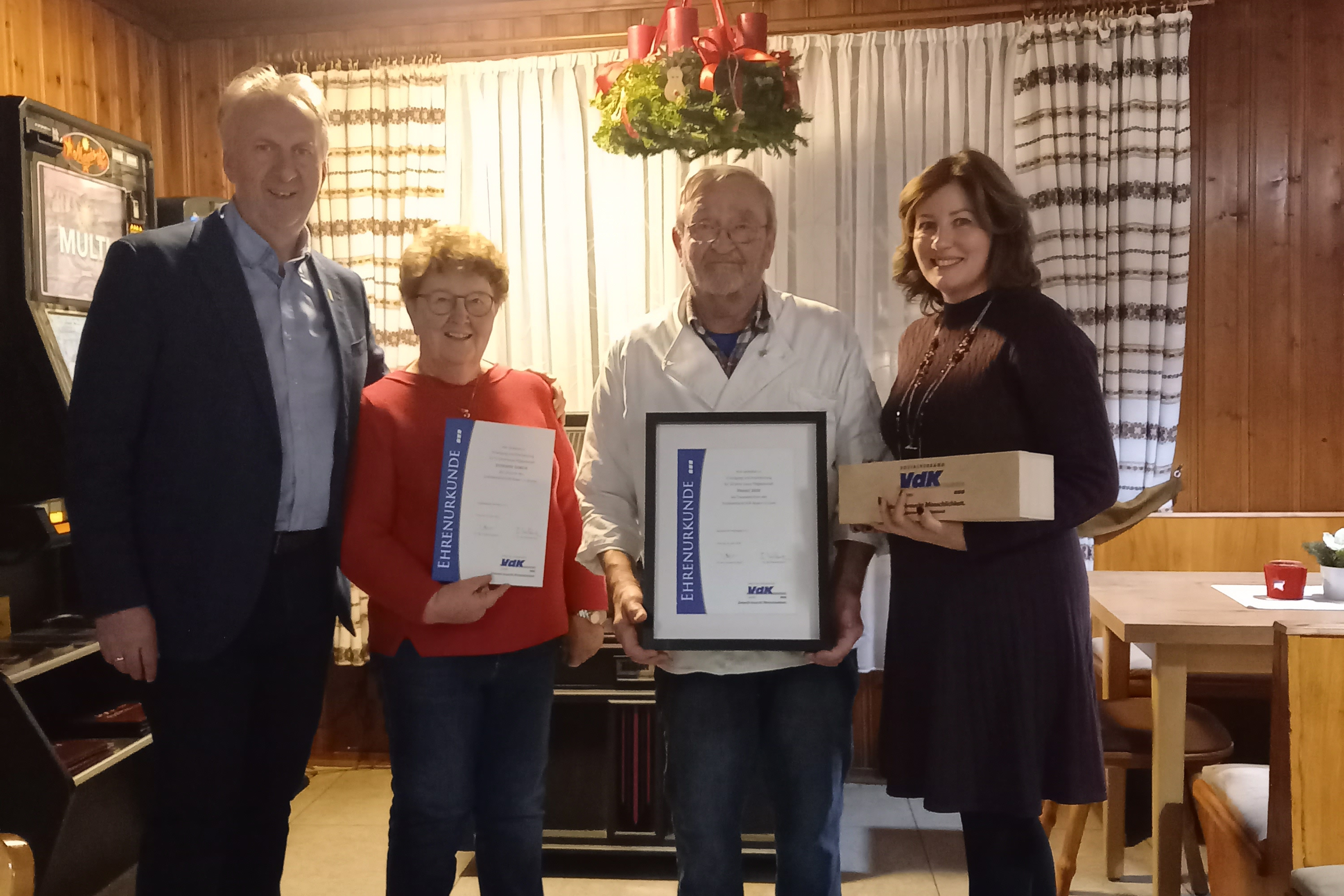 Ehrung f&uuml;r 30 Jahre Mitgliedschaft