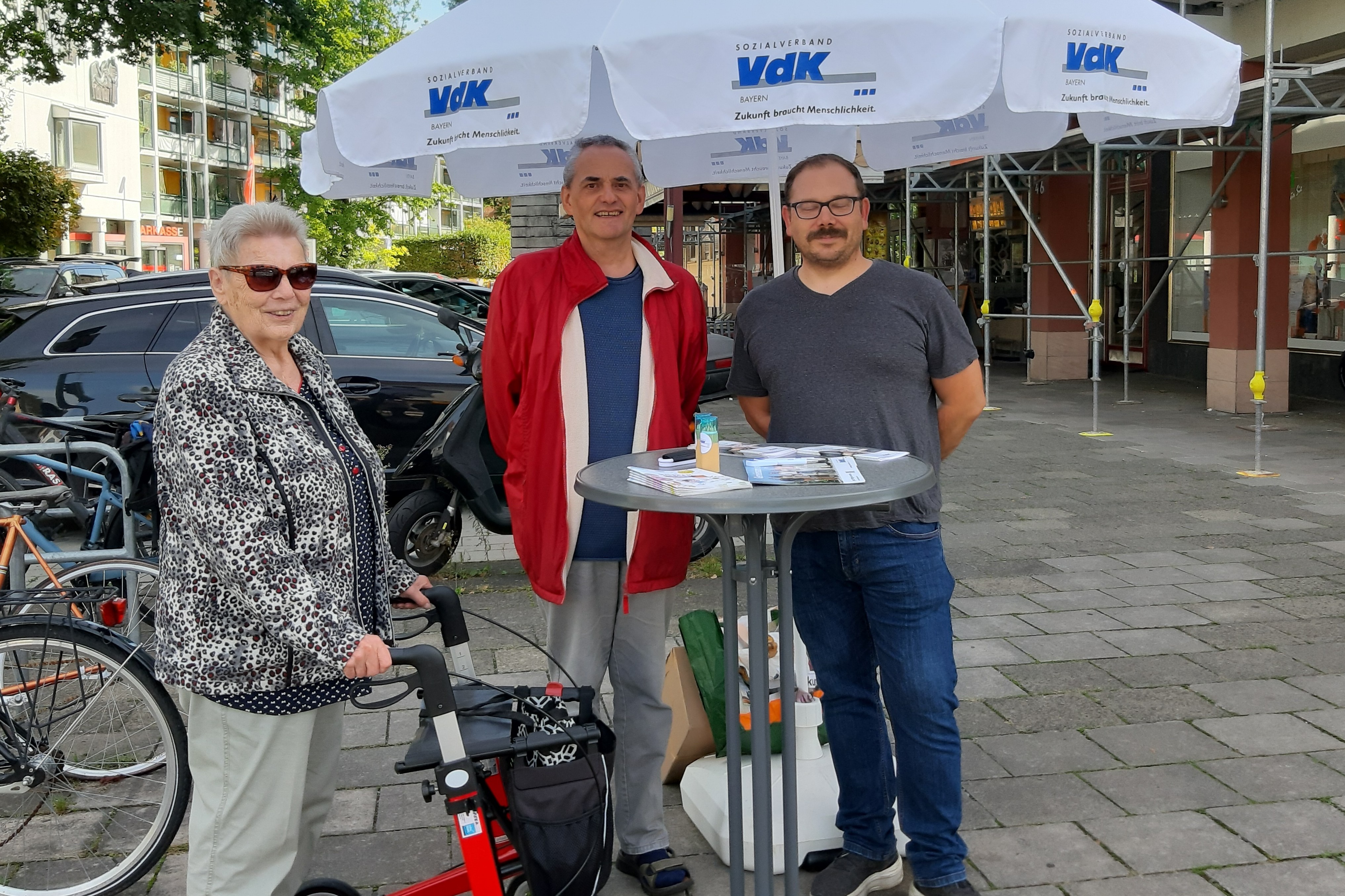 VdK-Infostand in der Gartenstadt