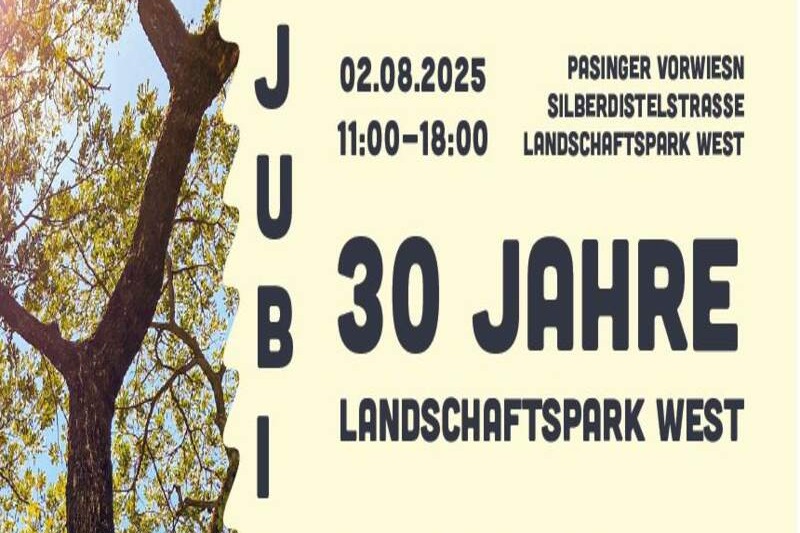 Jubiläumsfeier (30 Jahre) für den Landschaftspark West