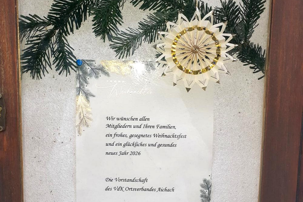 Einladung im Schaukasten AS