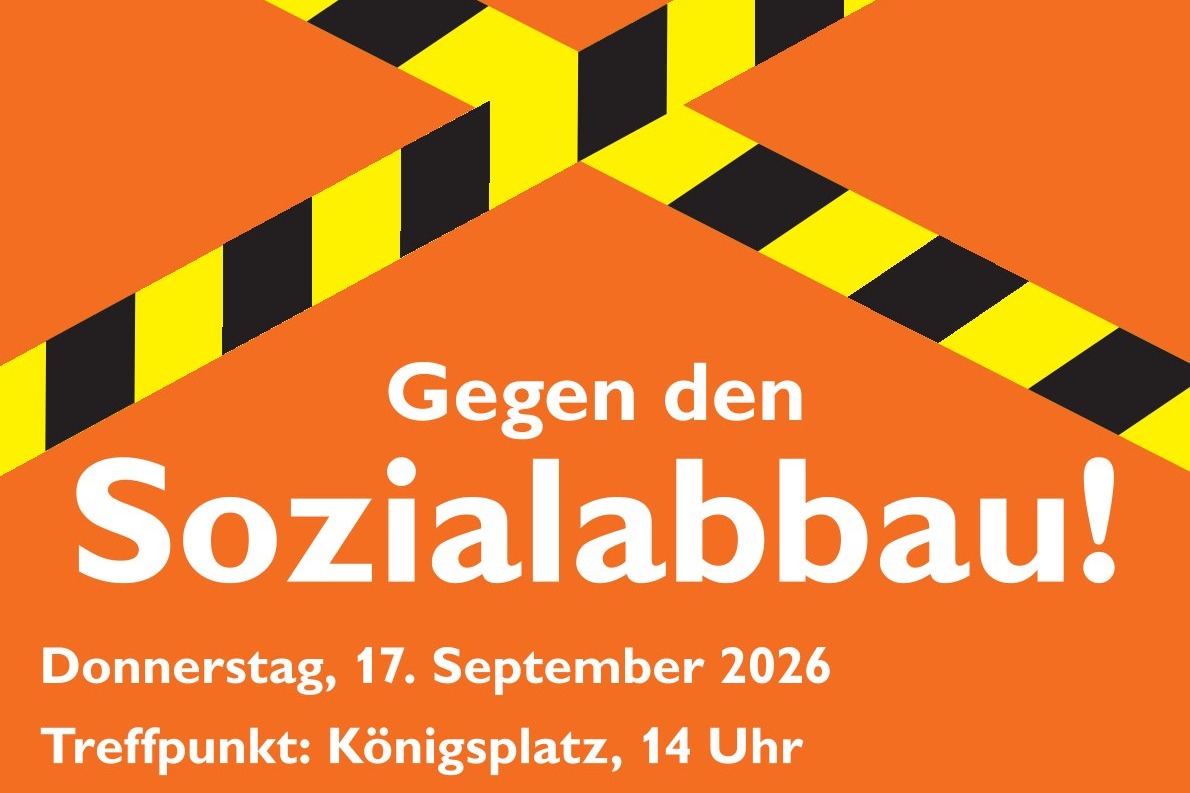 VdK-Demo - Gegen den Sozialabbau!