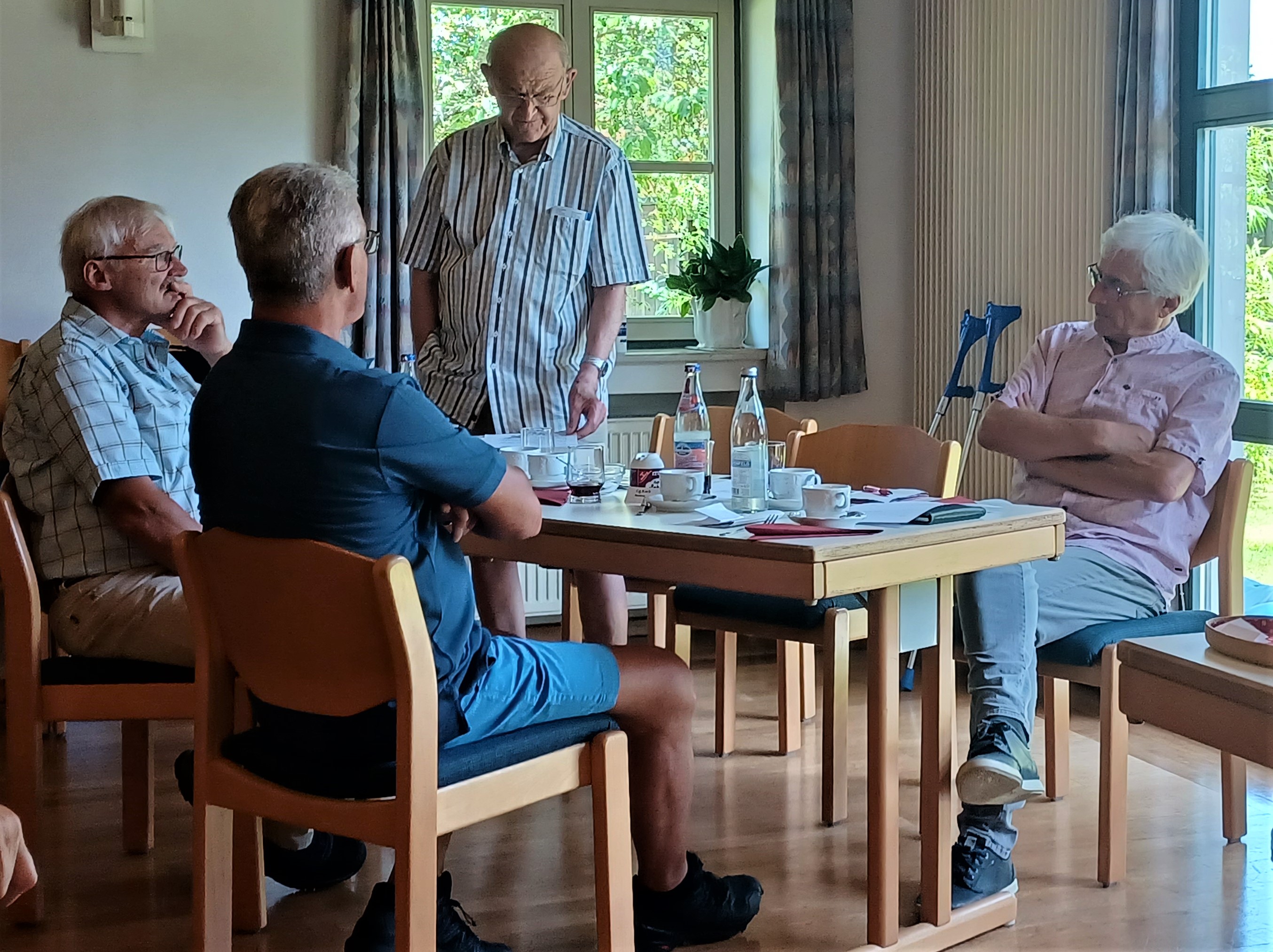 Beratung bei der letzten JHV