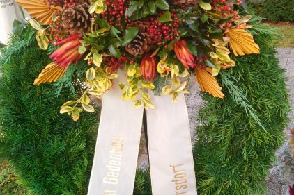 Kranz zum Volkstrauertag 2025