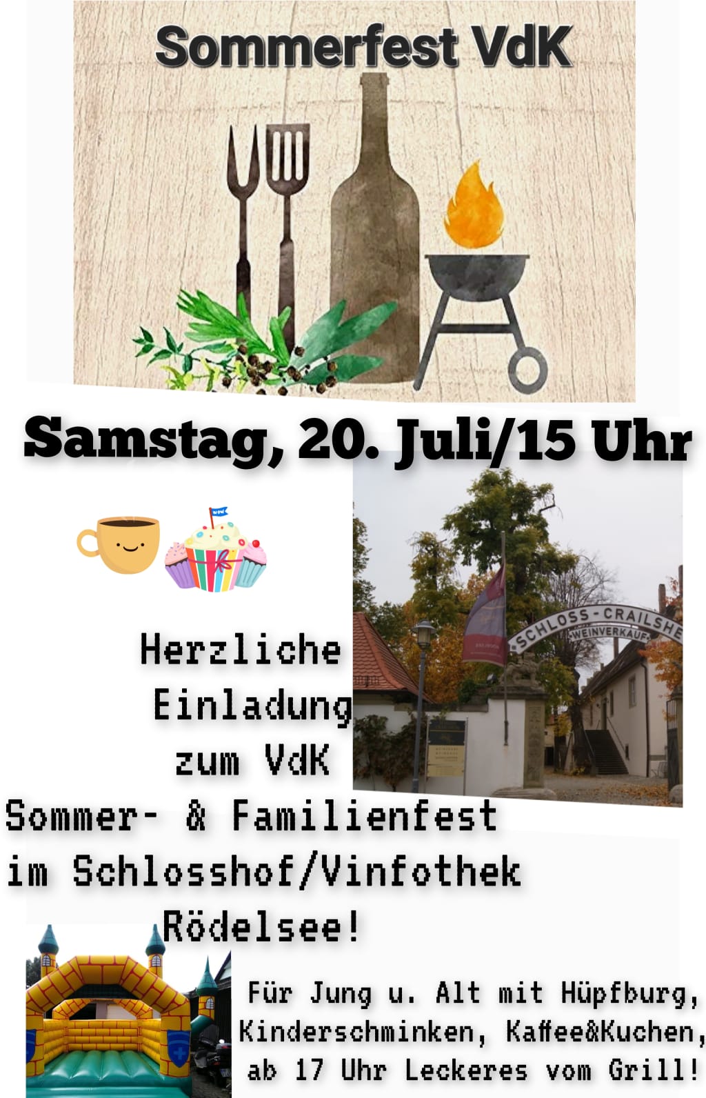 Einladung Sommerfest