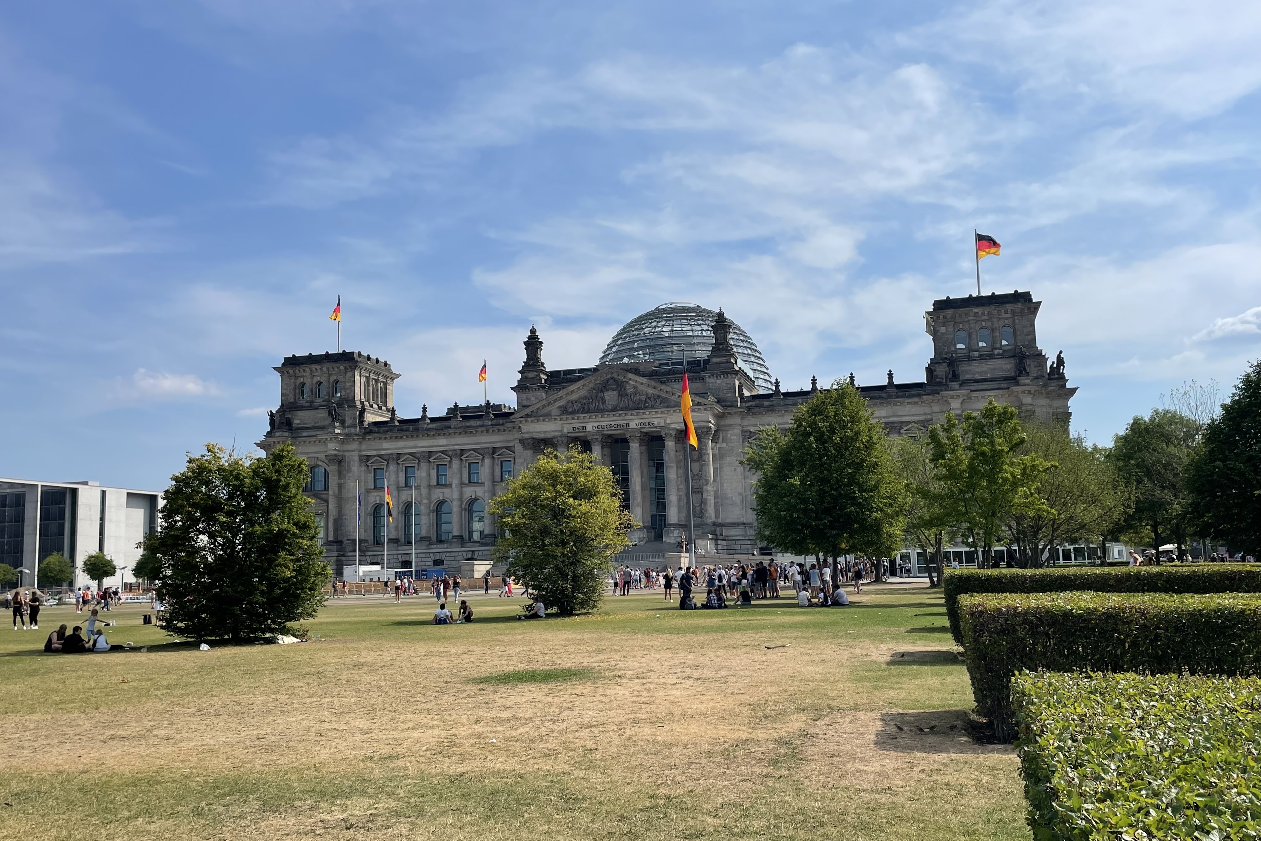 Darstellung des Bundestagsgeb&auml;ude