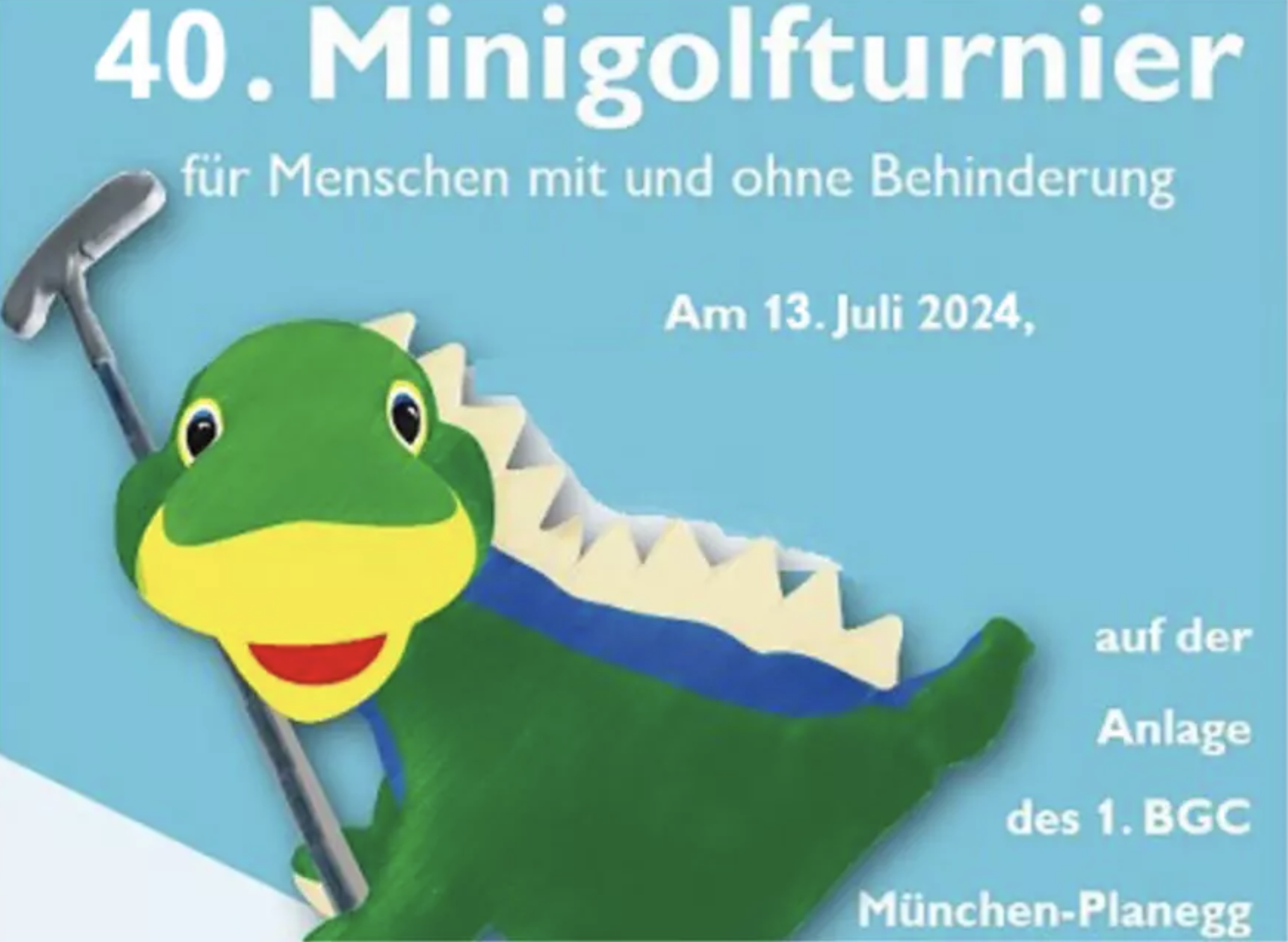 Minigolfturnier für Menschen mit und ohne Behinderung