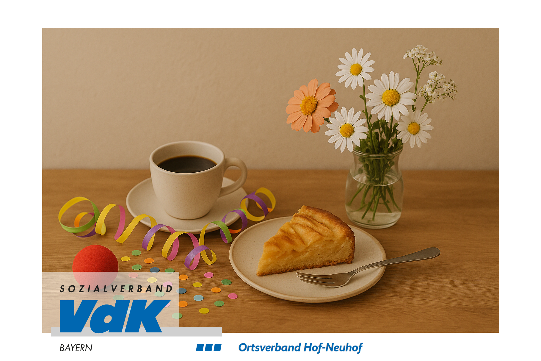 Gemütlicher Kaffee-Nachmittag mit Fasching Gemütlicher Kaffee-Nachmittag