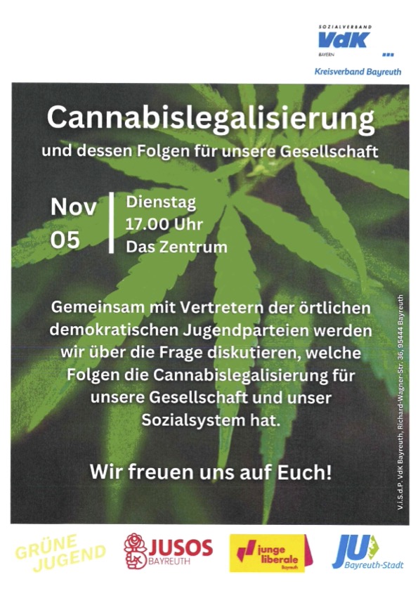 Podiumsdiskussion: Cannabislegalisirung