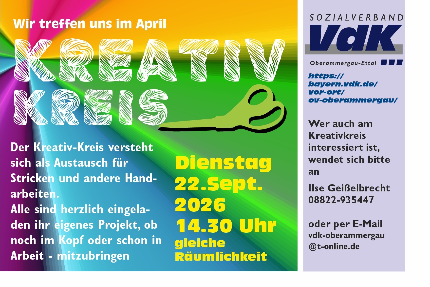 Kreativ-Kreis im September