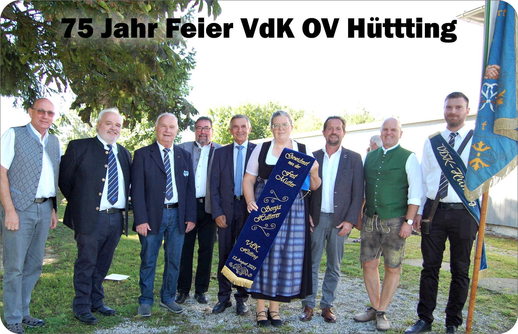 Am vergangenen Samstag konnte der VdK Ortsverband Hütting sein 75jähriges Bestehen feiern.