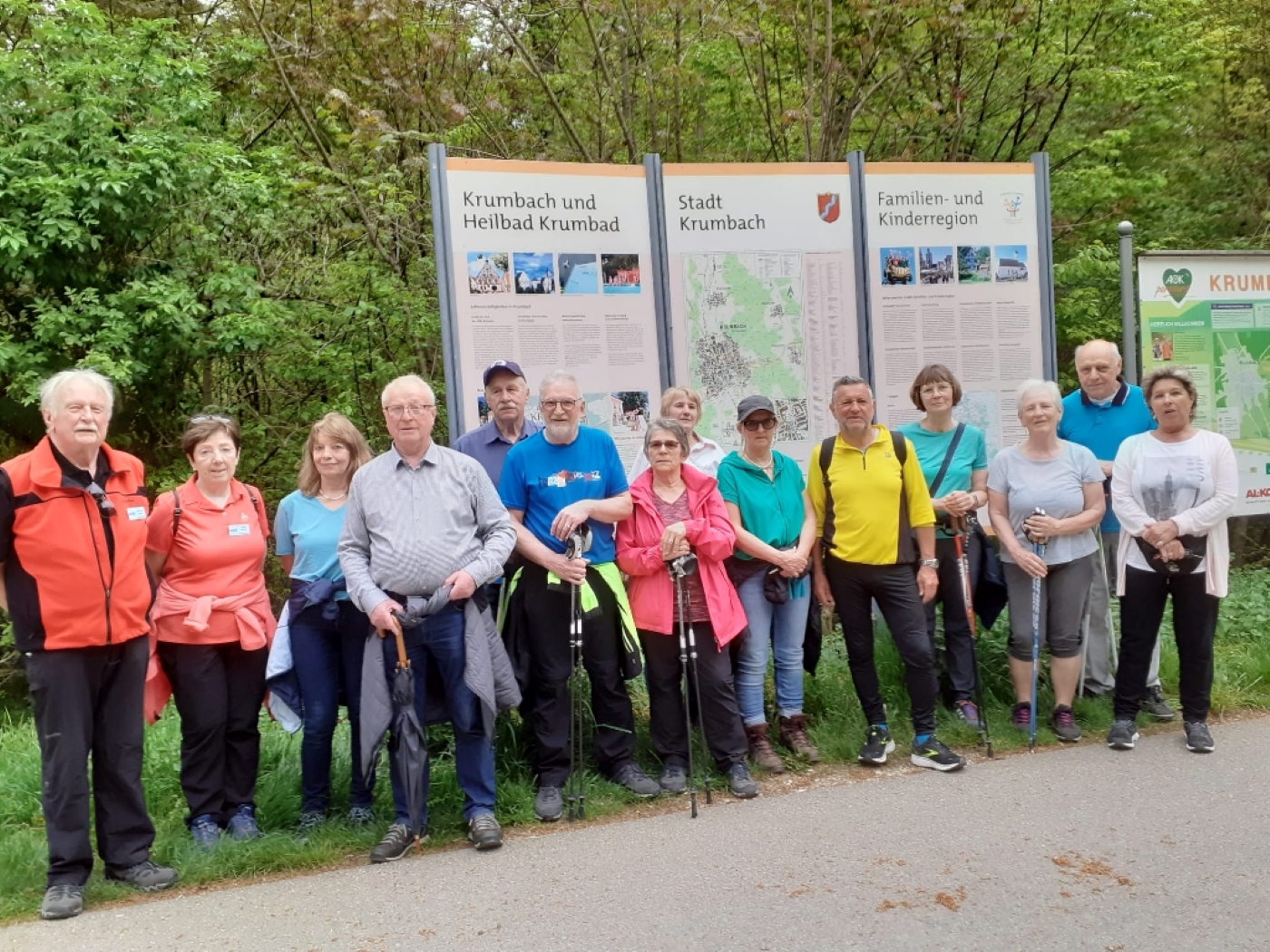 Unserer Nordic-Walking/Wandergruppe