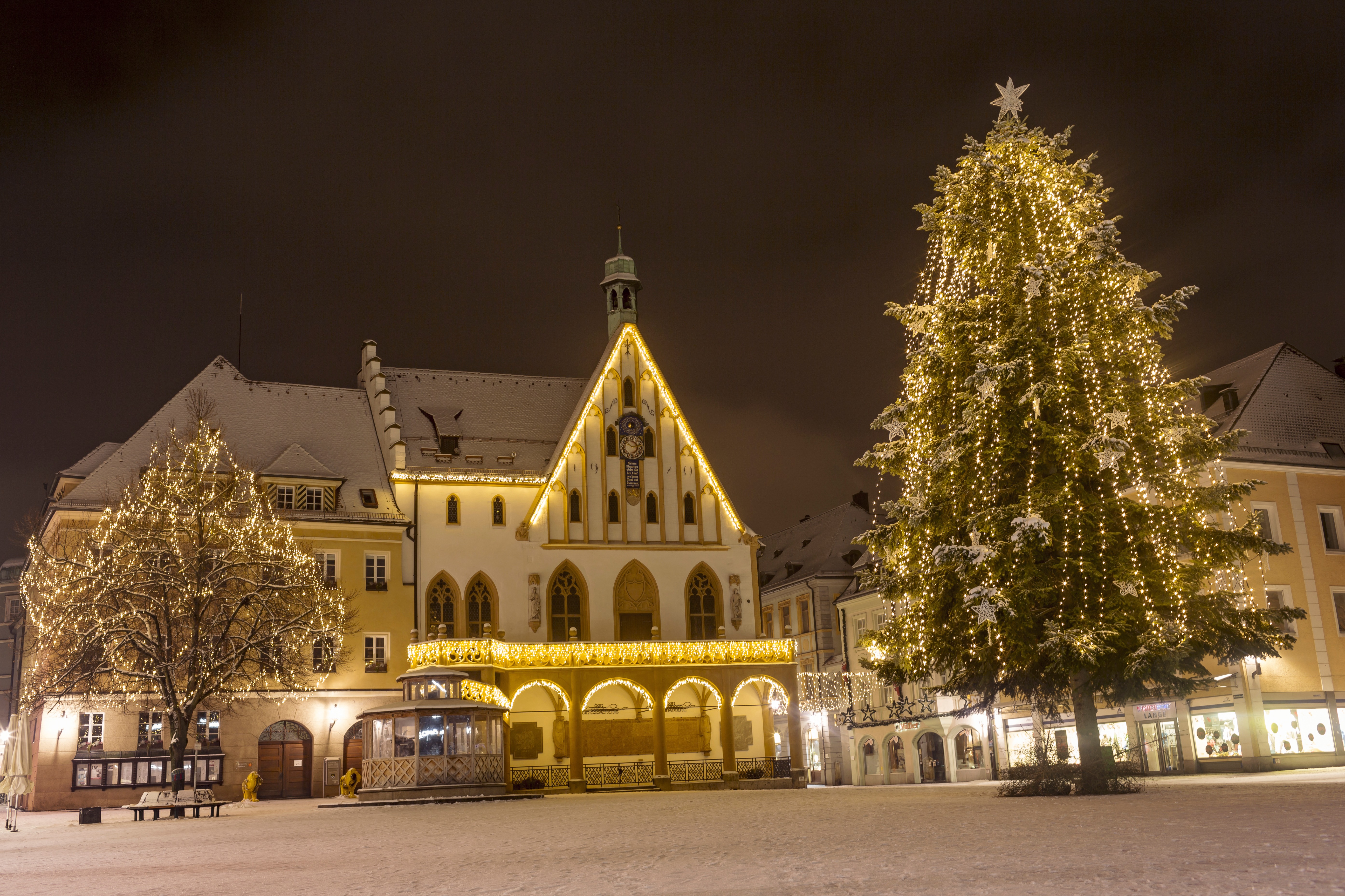 Weihnachtsmarkt Bild zeigt Weihnachtsmarkt