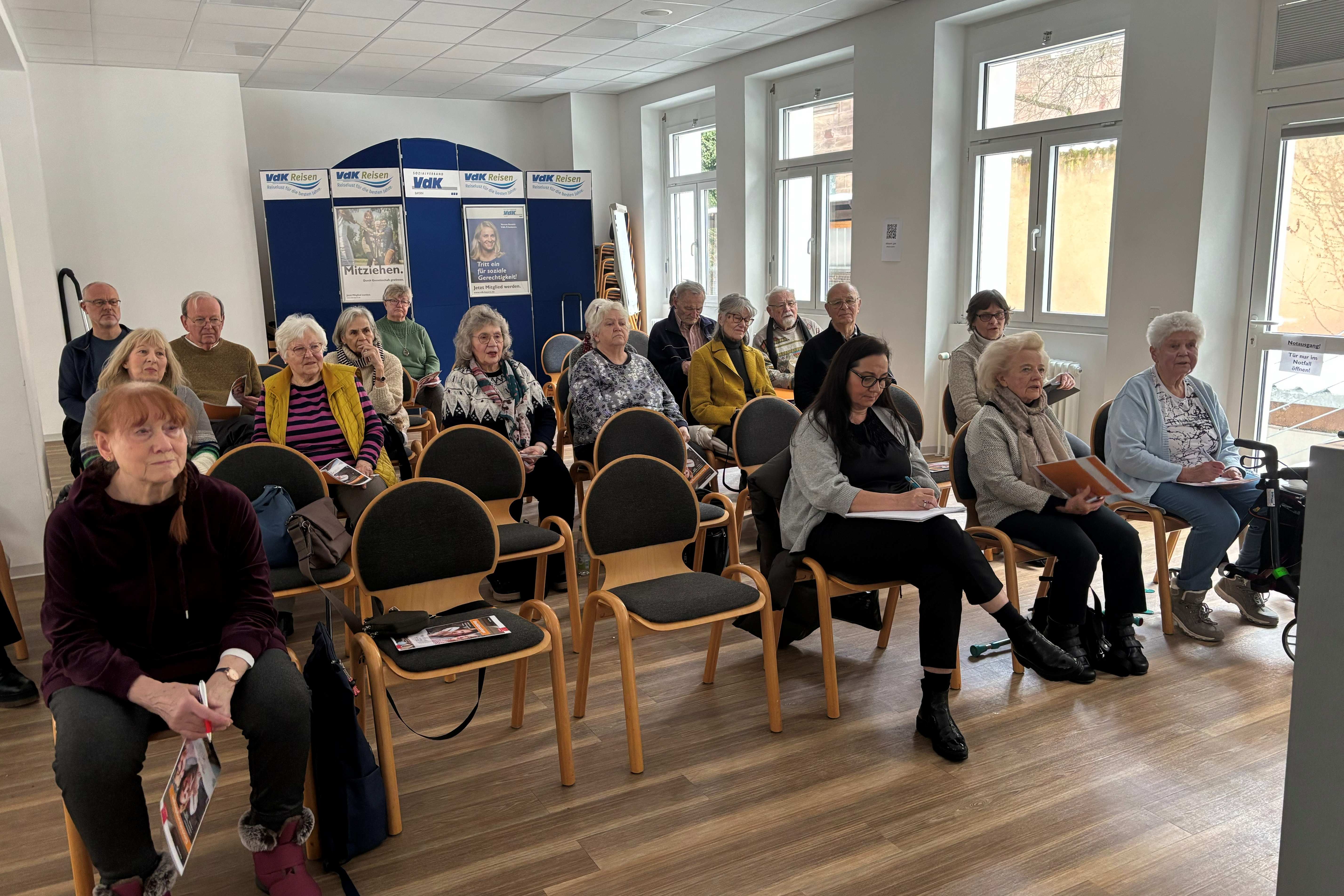 Teilnehmende der VdK Info-Veranstaltung vom 28.01.2026