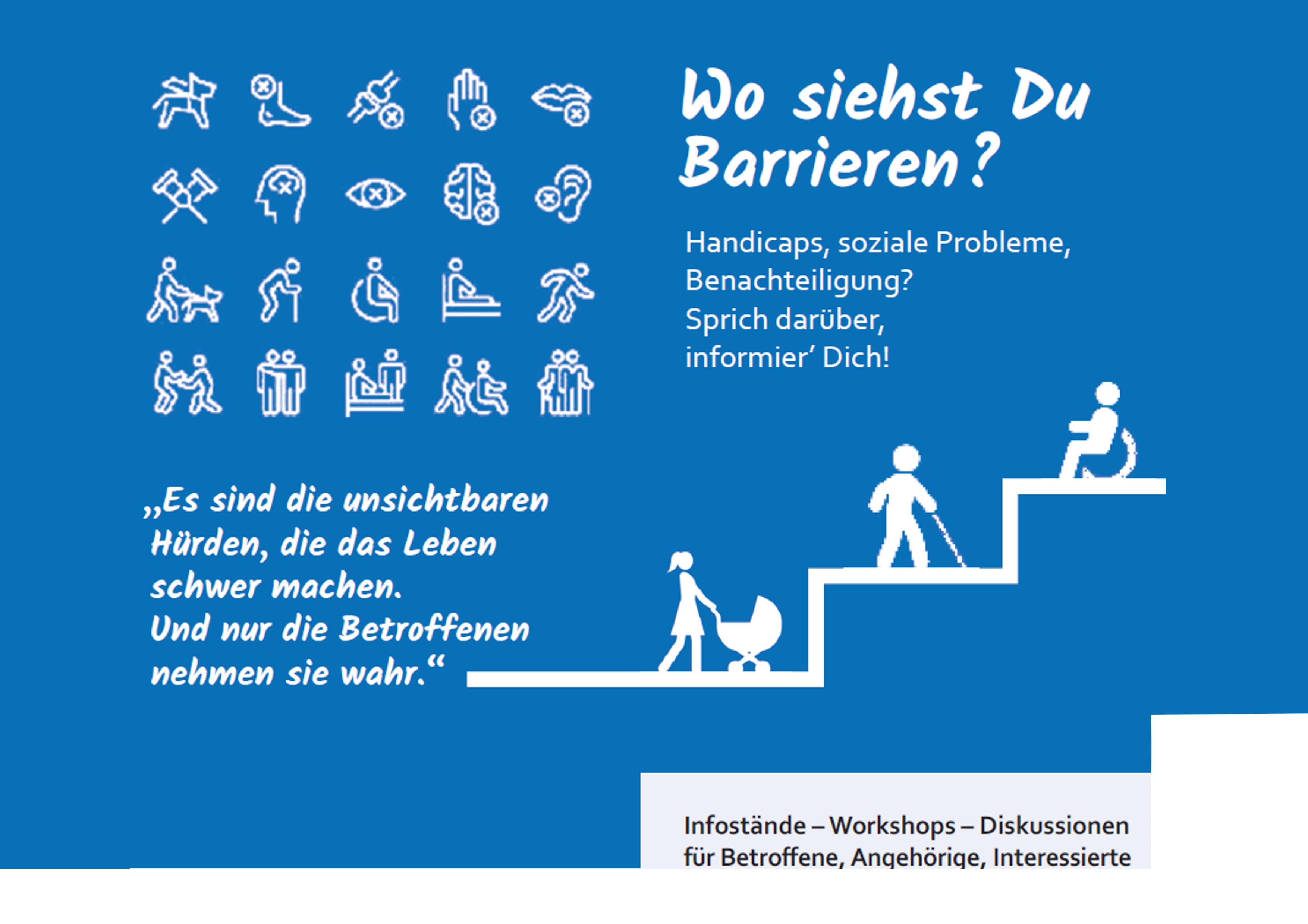 Wo siehst Du Barrieren?