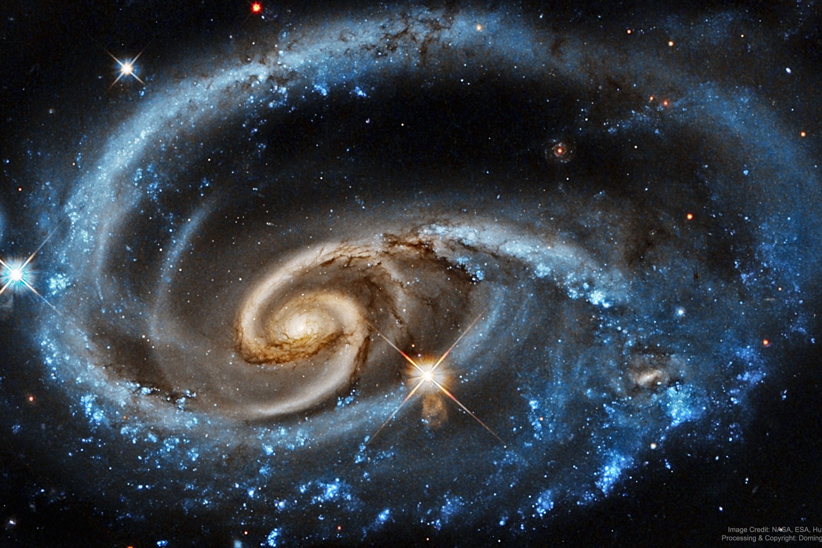 Galaxie Ein Bild einer Galaxie