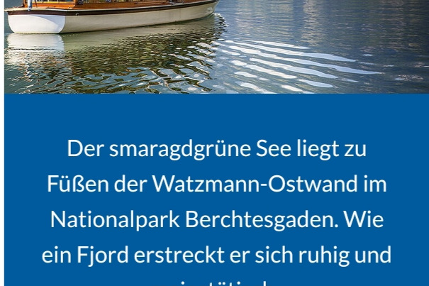 K&ouml;nigssee Schiff