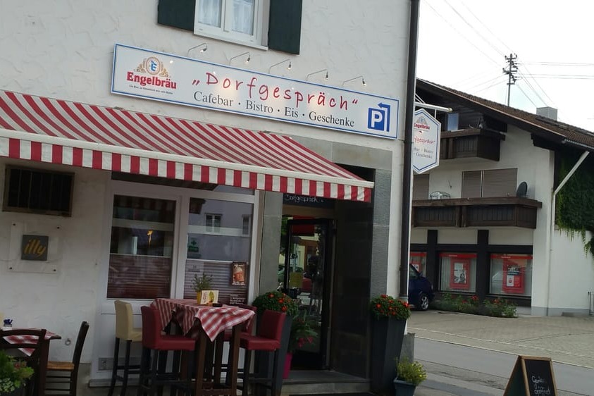 Außenansicht Dorfgespräch Wertach