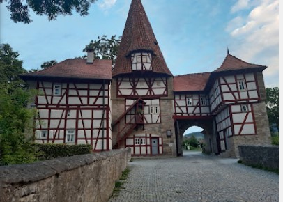 Das Wahrzeichen von Iphofen - Rödelseer Tor