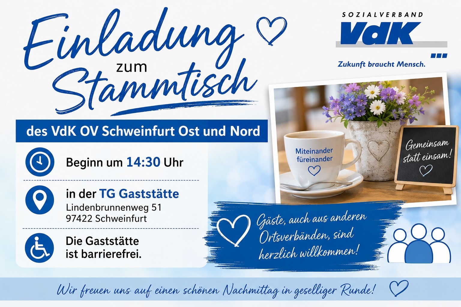 Einladungsbild zum Stammtisch