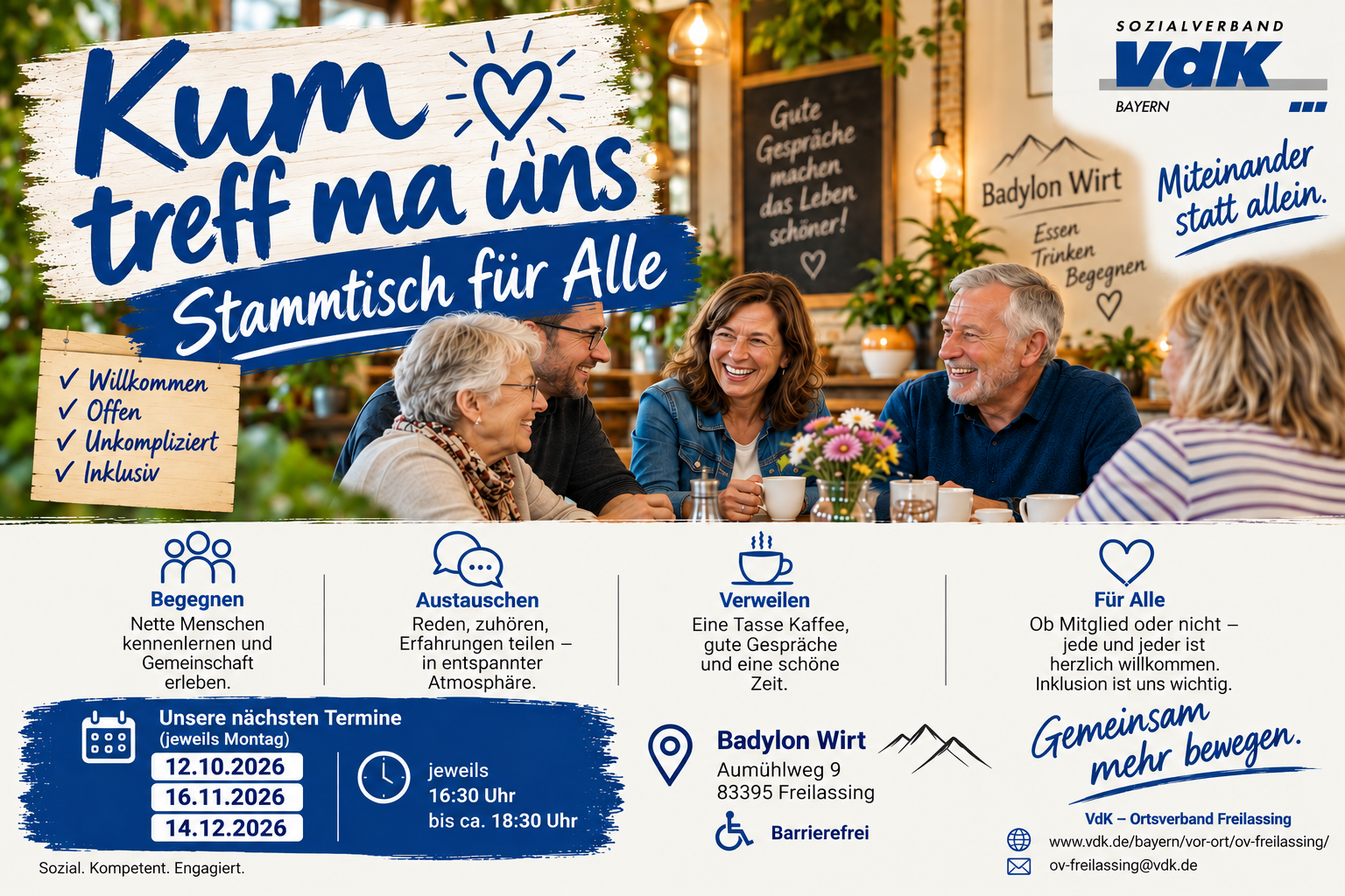 Veranstaltung "Kum treffma uns"