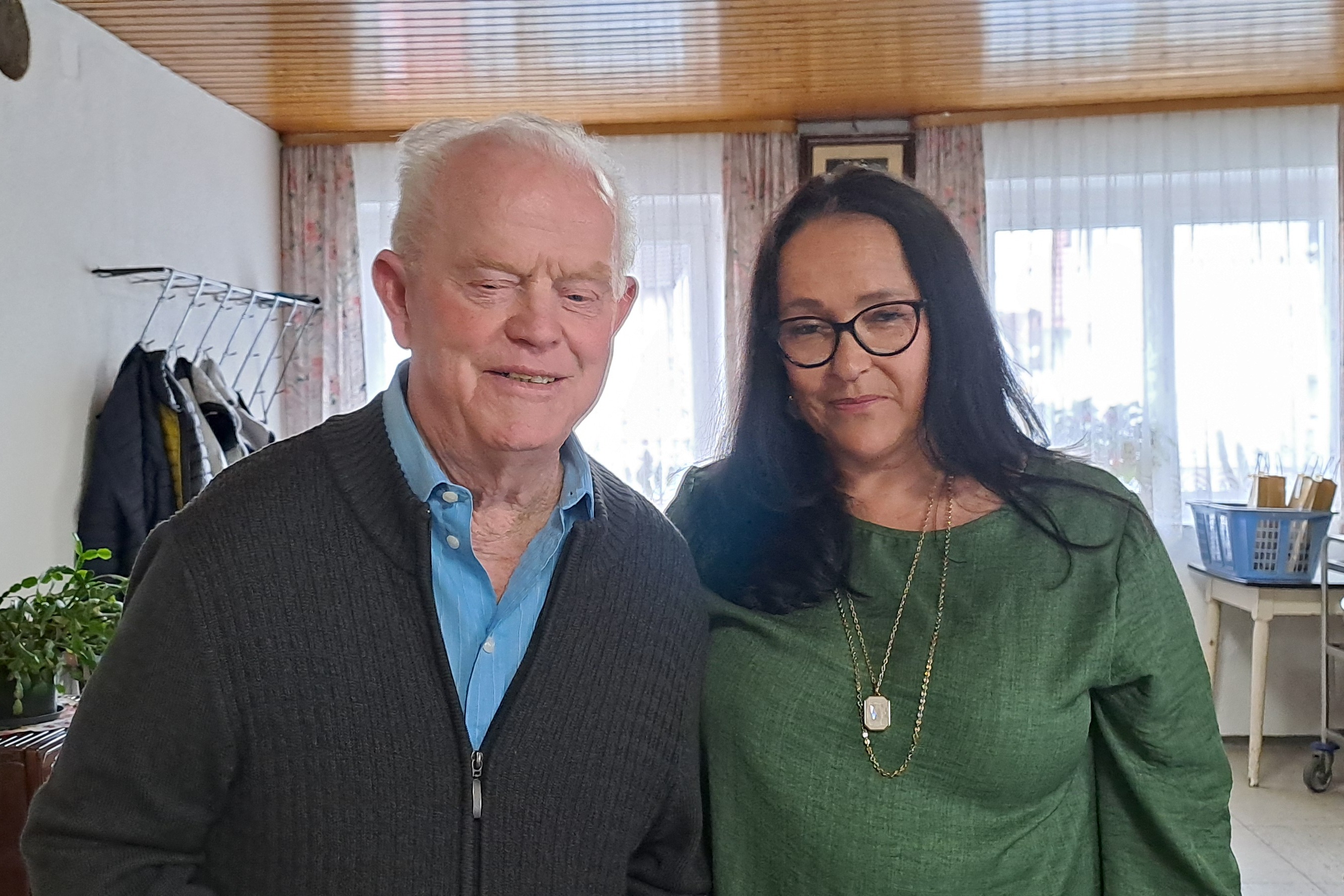 Ehrenortsvorsitzenden Erhard Kleber u. Vorsitzende Carola Brust