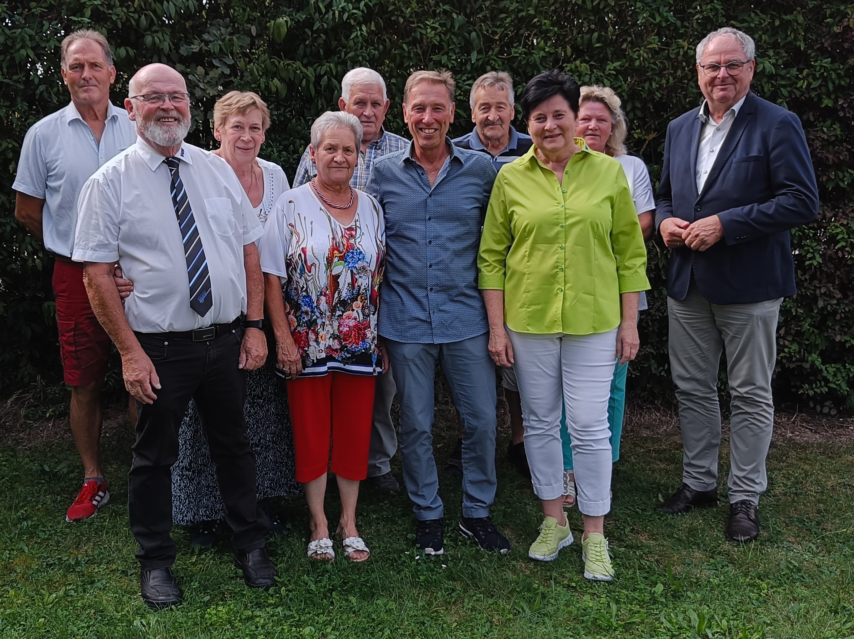 Vorstandschaft bei der Nachwahl