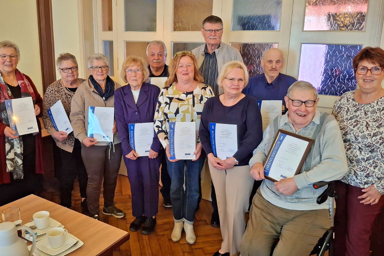 Viele treue Mitglieder beim VdK