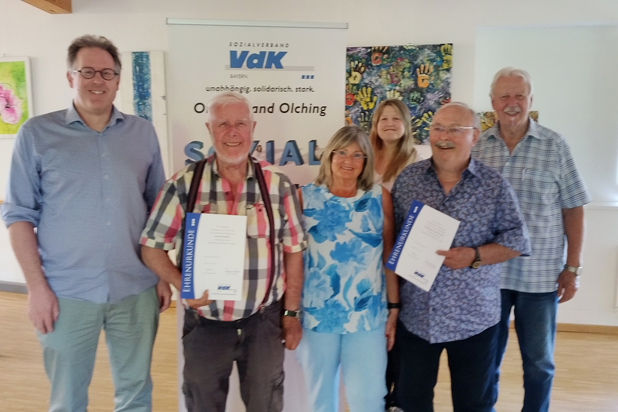 Ehrenmitglieder VdK Olching