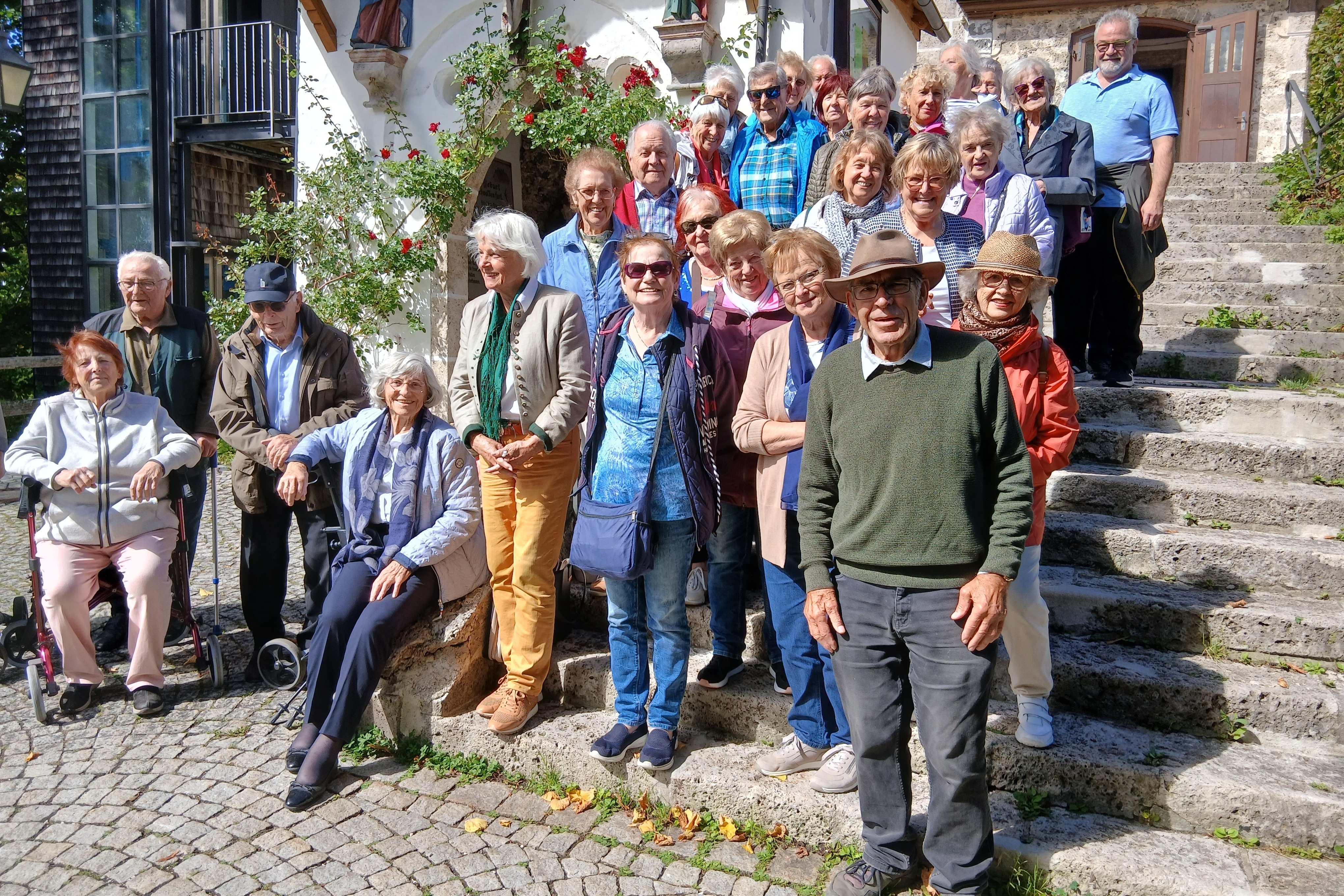 Gruppenfoto in Maria Eck a