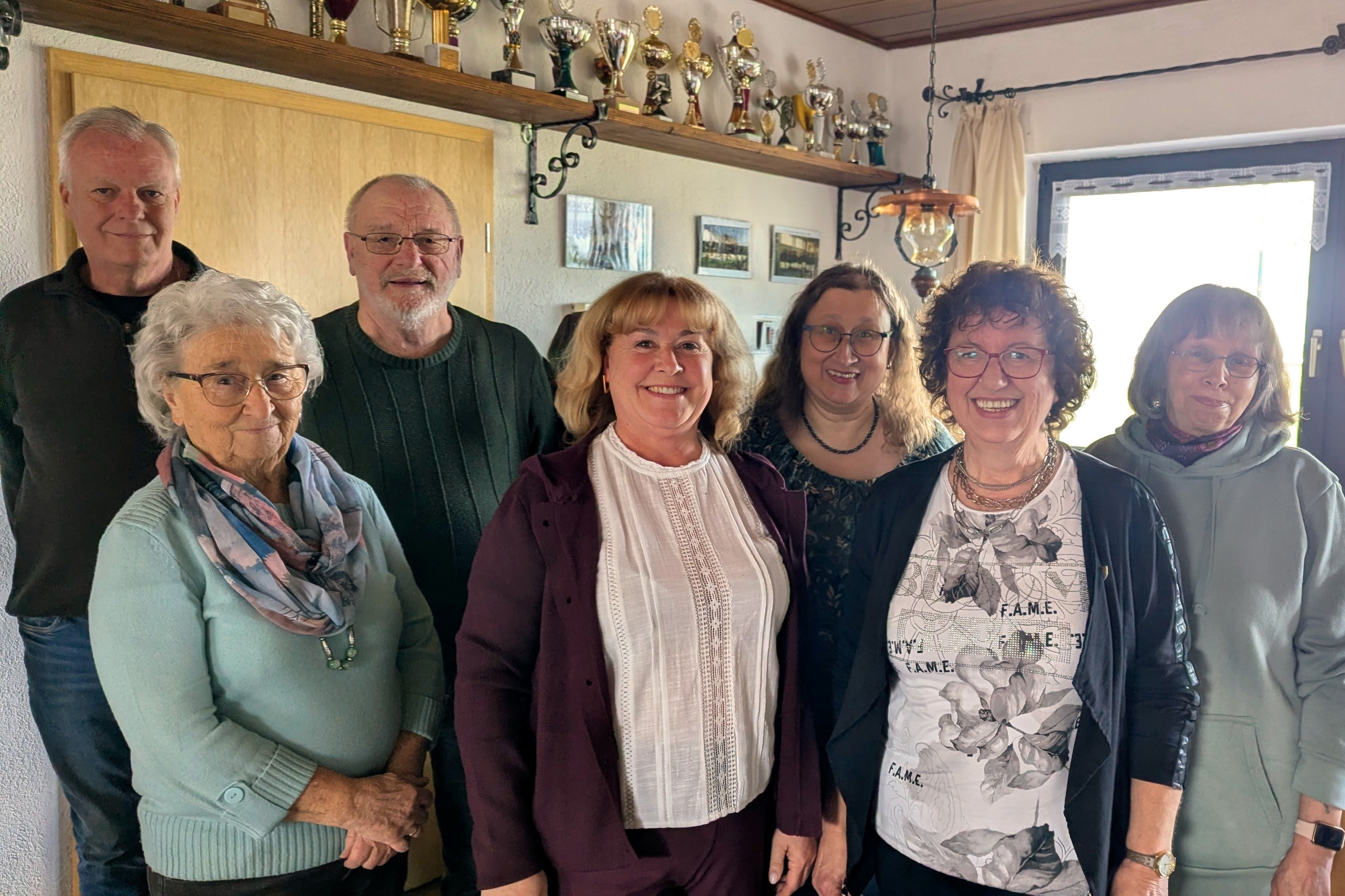 Die neue Vorstandschaft beim VdK Marlesreuth Ein gutes Team