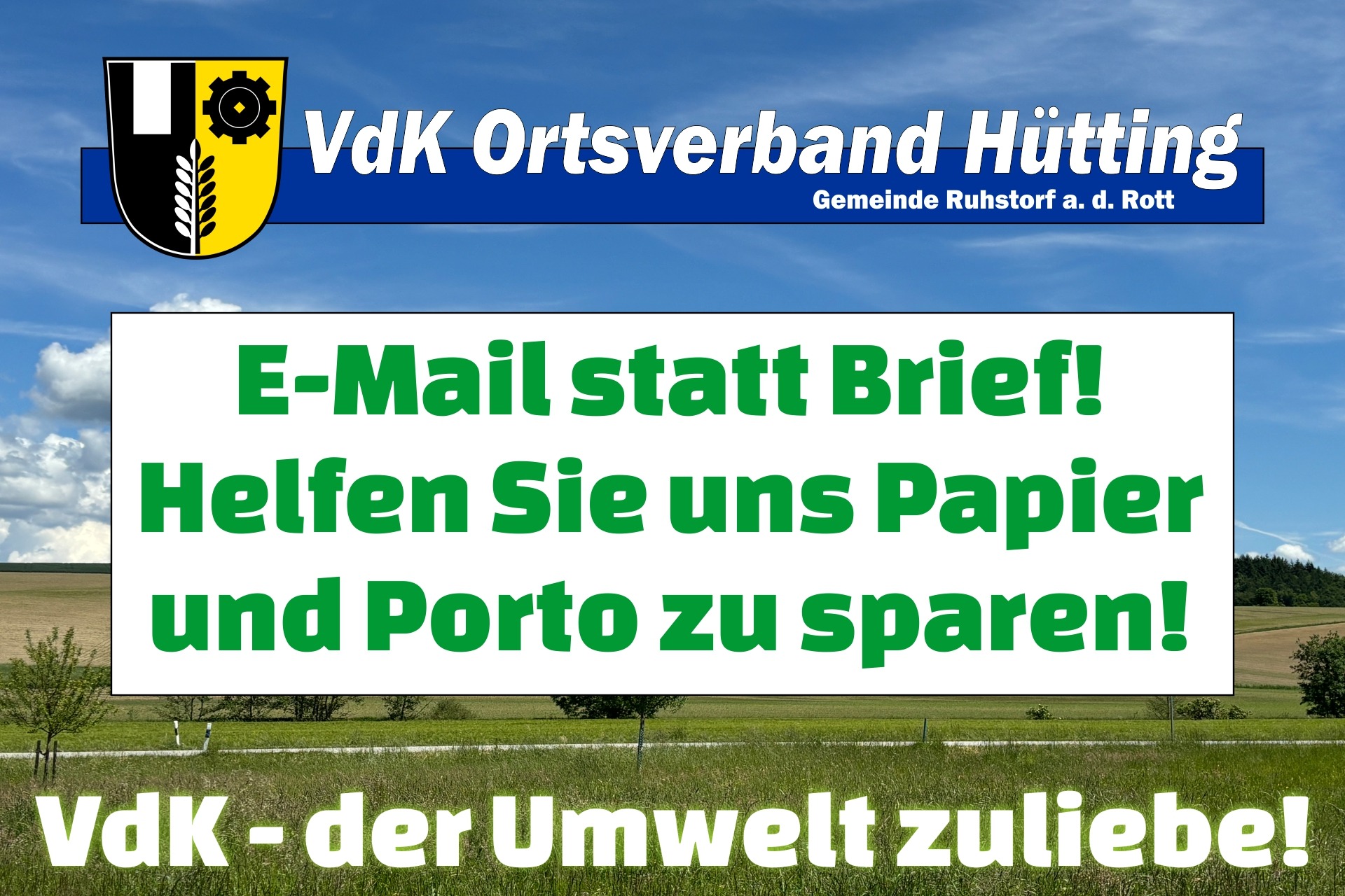 Zu sehen ist ein Bild von der Gemeinde Ruhstorf / Ortsteil Grund