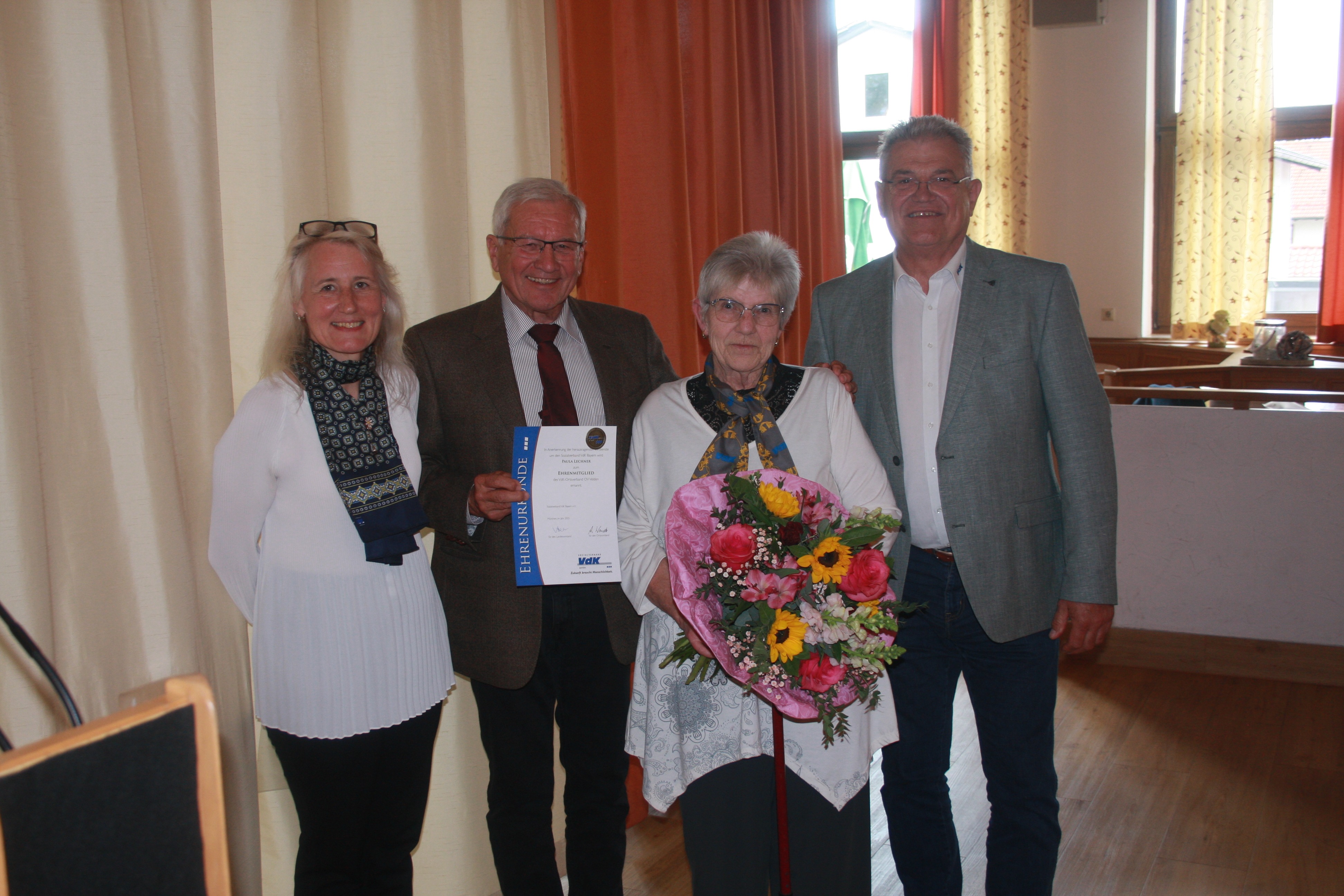 Ehrenmitglied Lechner Paula