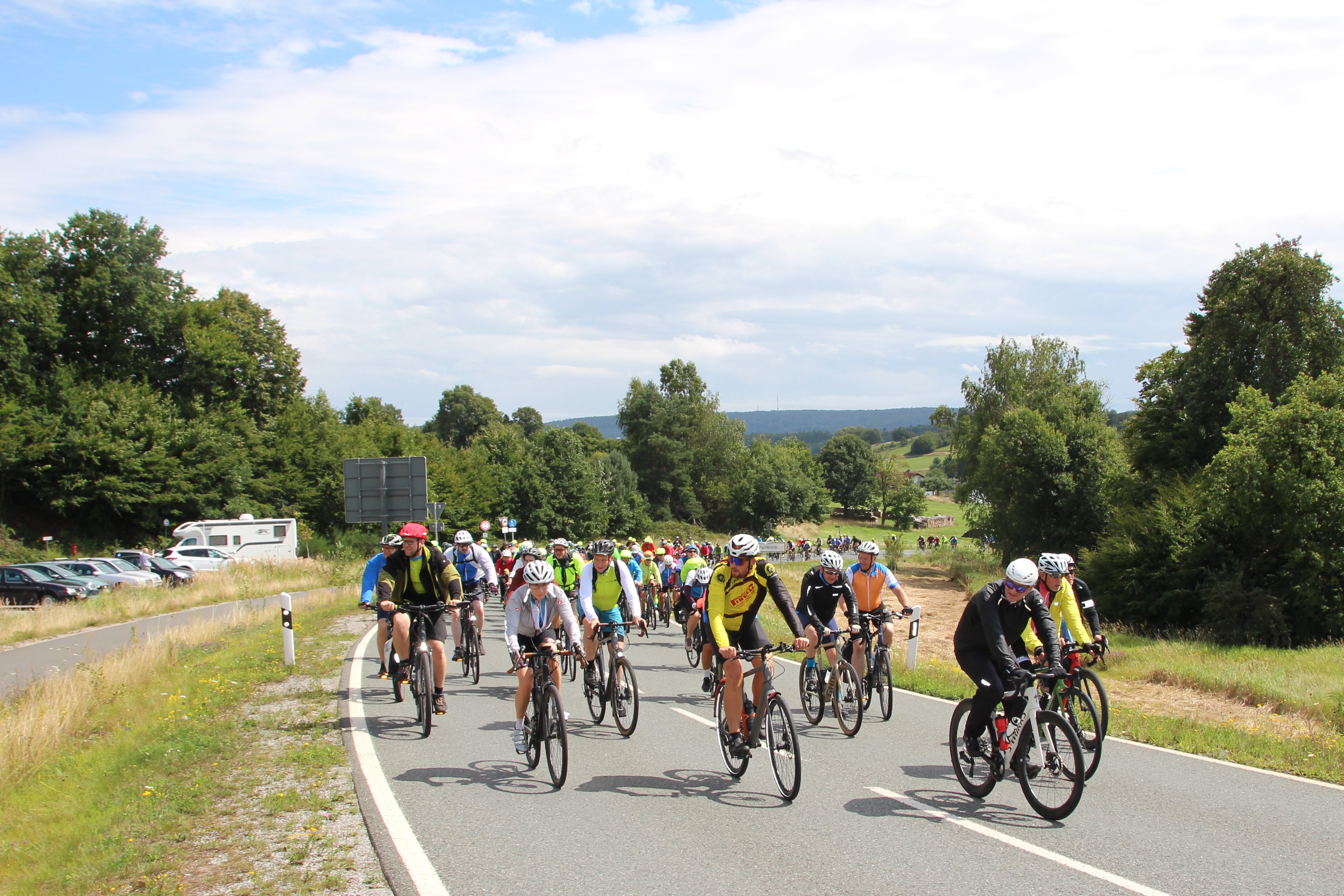Bilder von der BR-Radltour 2025