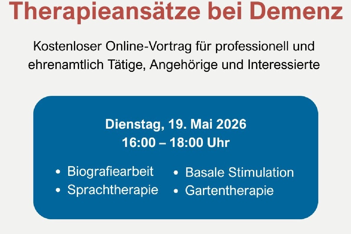 Einladung kostenlose Online-Vortragsreihe