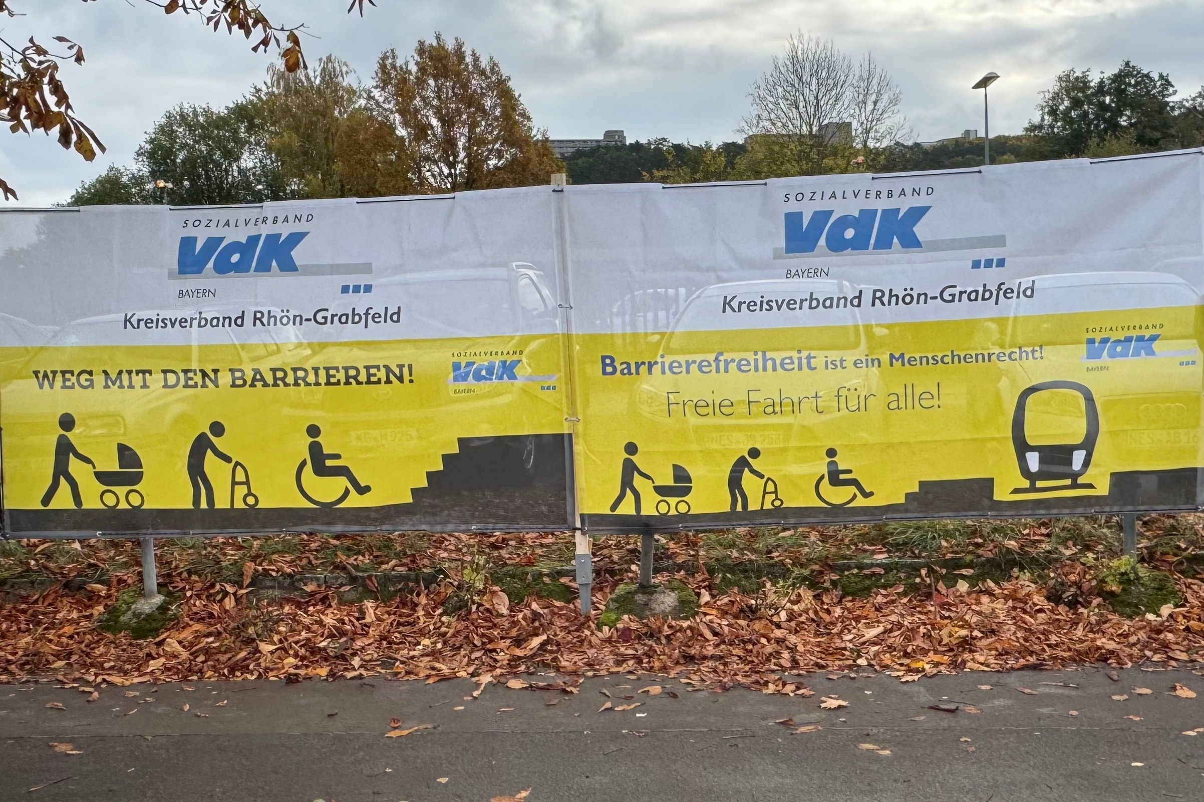 Weg mit den Barrieren Bad Neustadt Bahnhof