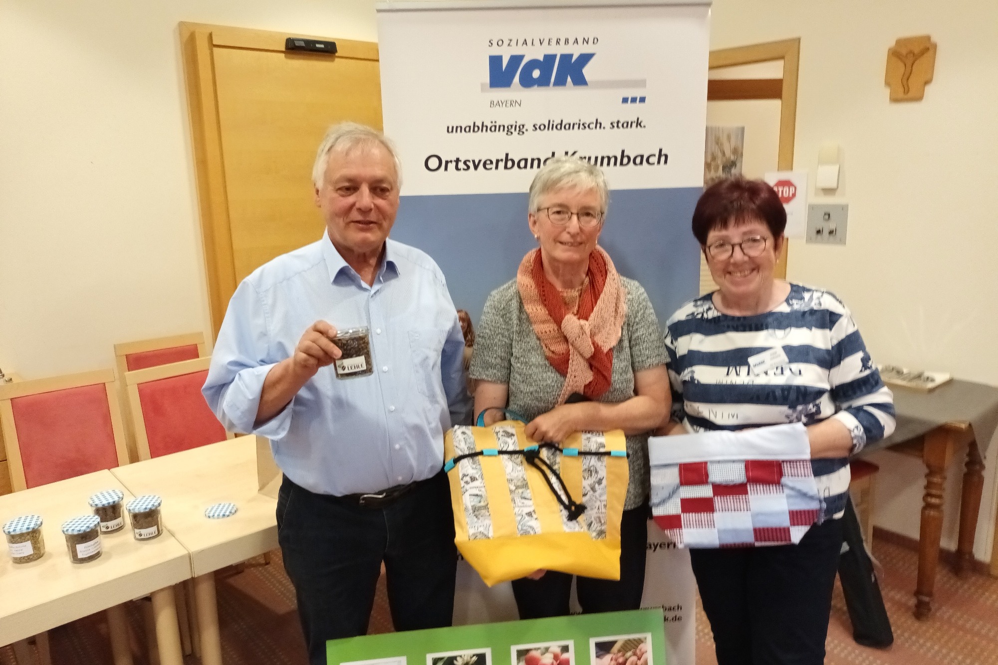 Die Referenten Ernst Lehle, Eva Forke, und Frauenbeauftragte Heidi Heberle (von Links) Die Referenten Ernst Lehle, Eva Forke, und Frauenbeauftragte Heidi Heberle (von Links)