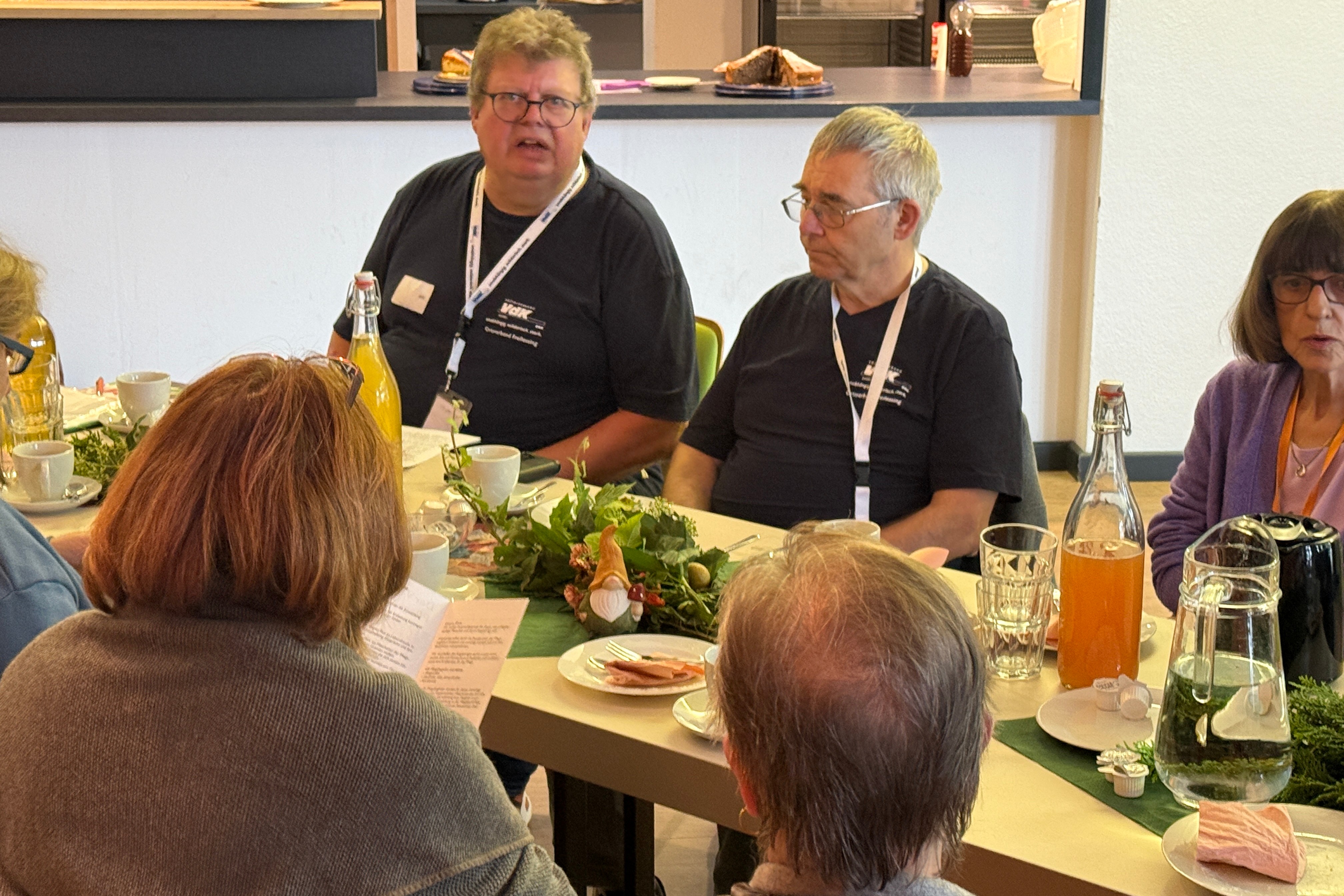 Teilnehmerrunde des 2. Pflegestammtisch des VDK OV Freilassing