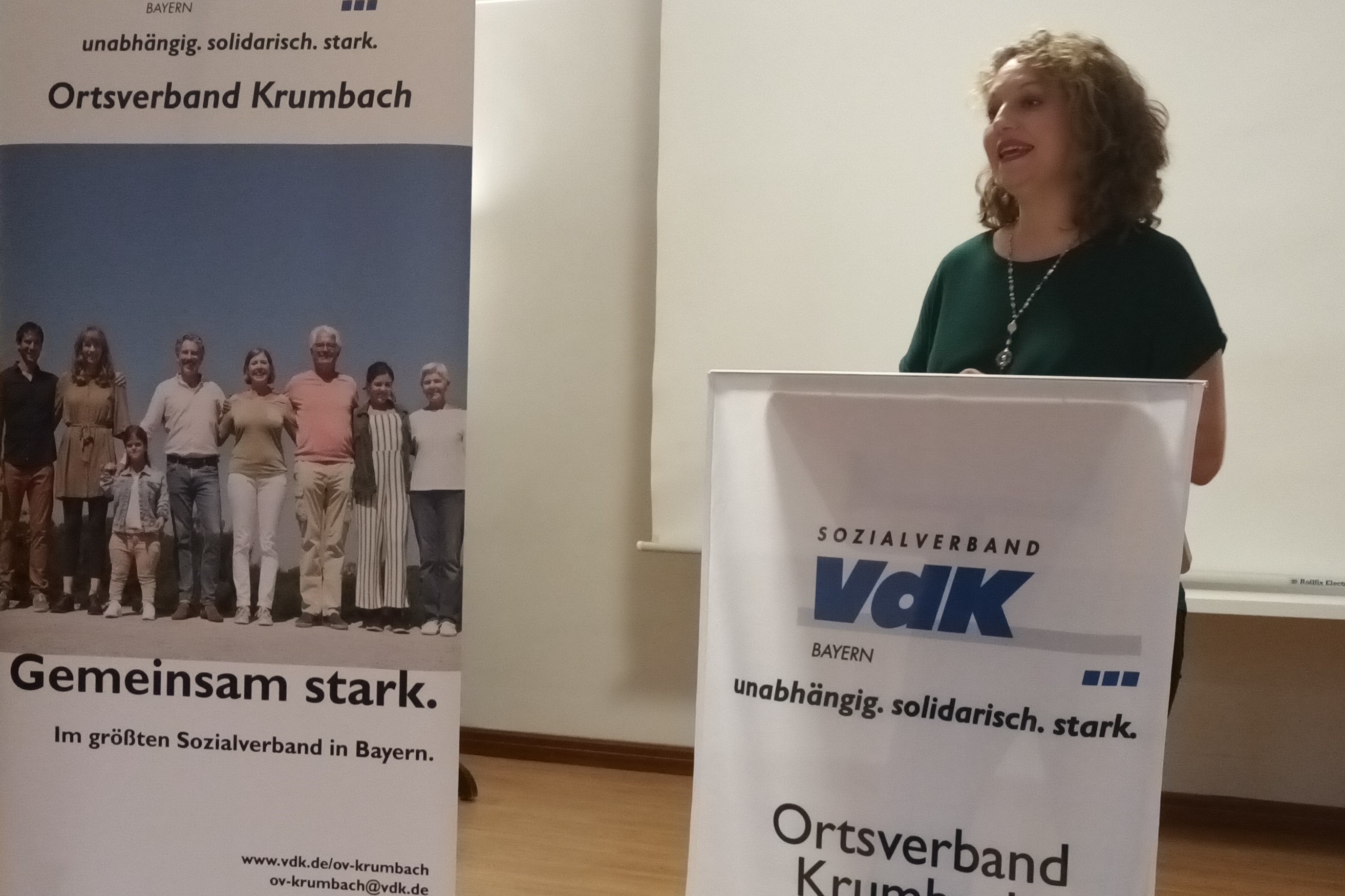 Frau Kuen bei Ihren hervorragenden Ausführungen zu Ihrem Vortrag