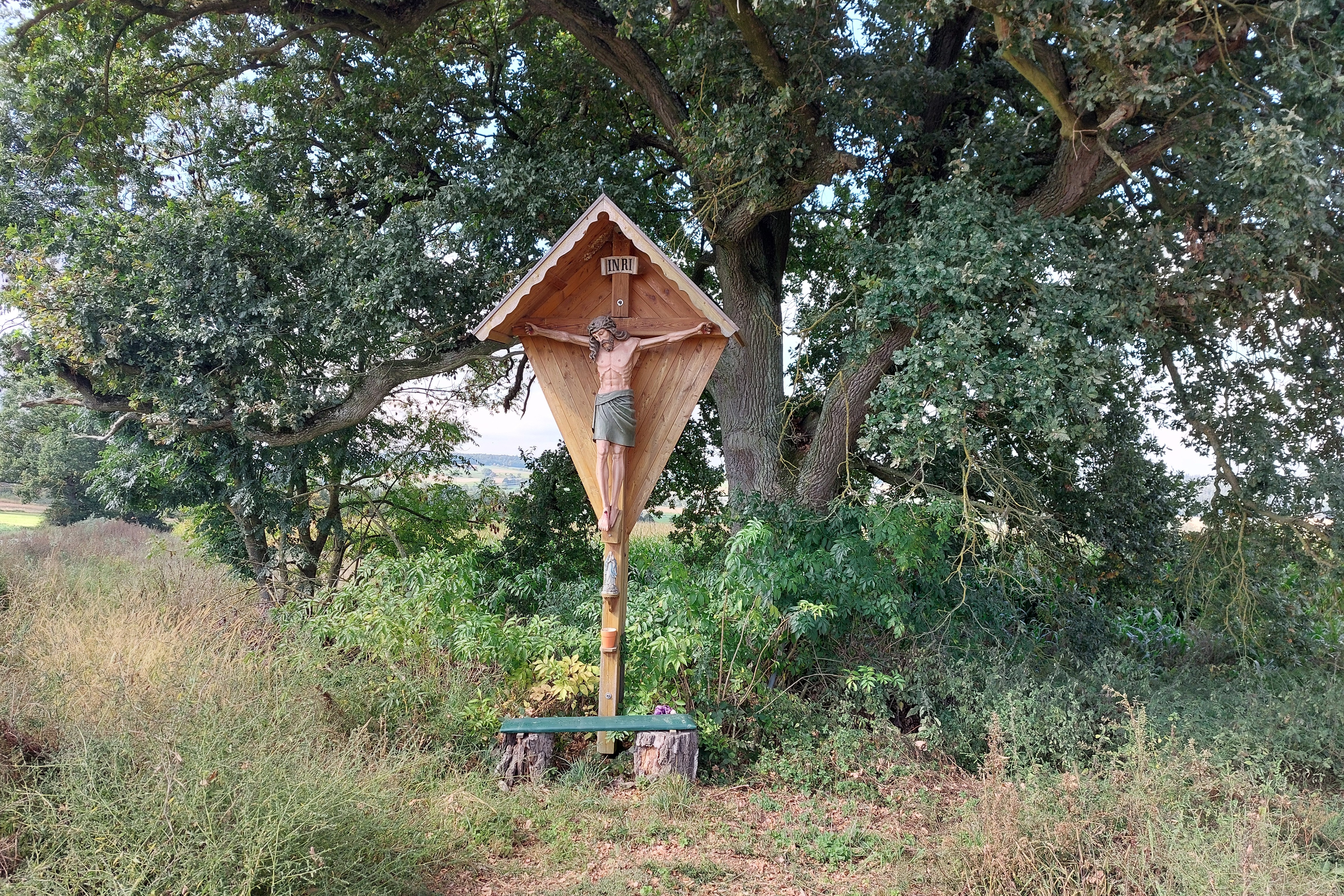 Wegkreuz am Pilgerweg
