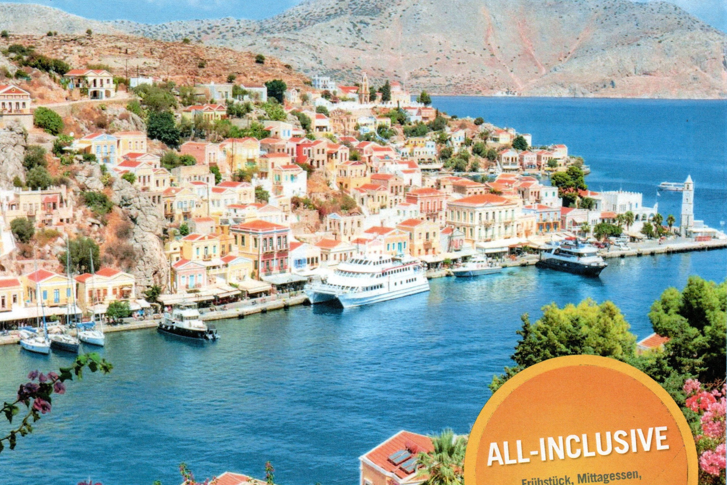 Rhodos Hafen von Rhodos