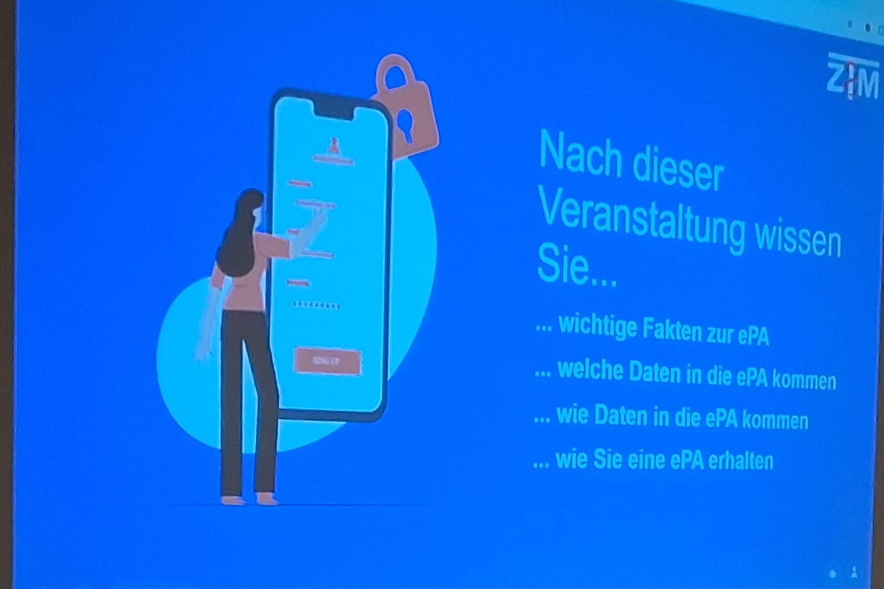 elektronische Patientenakte (ePA) Vortrag: elektronische Patientenakte (ePA)