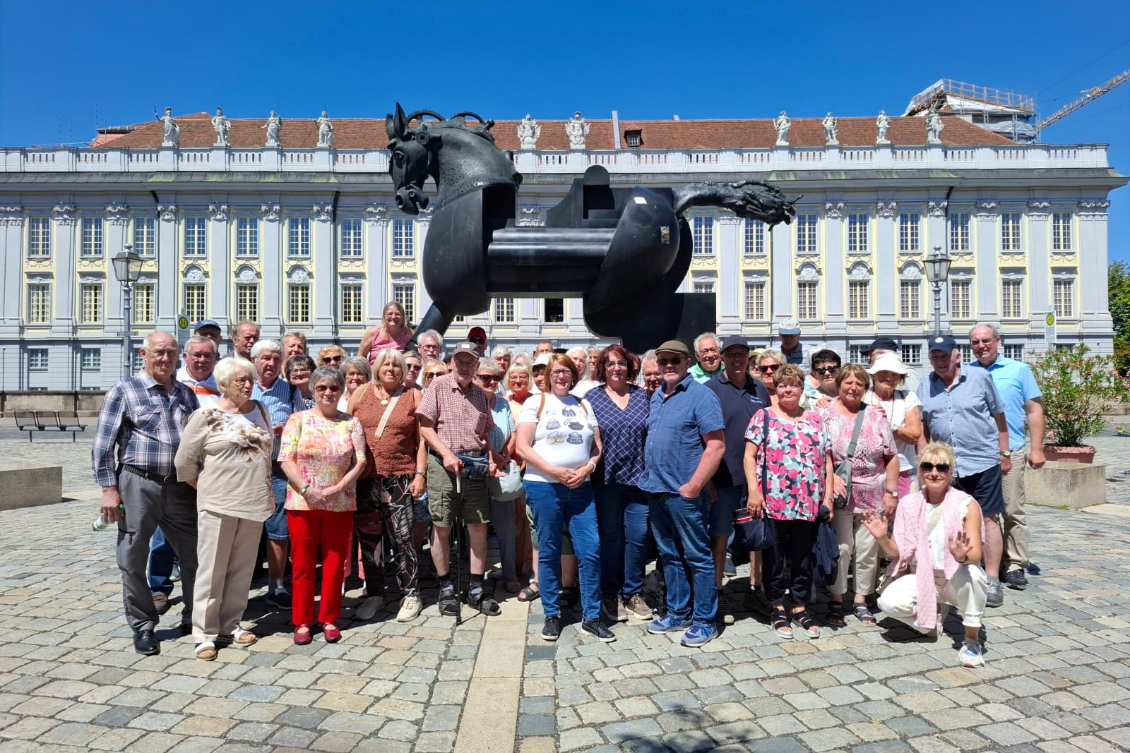 Gruppenfoto der Mitgereisten