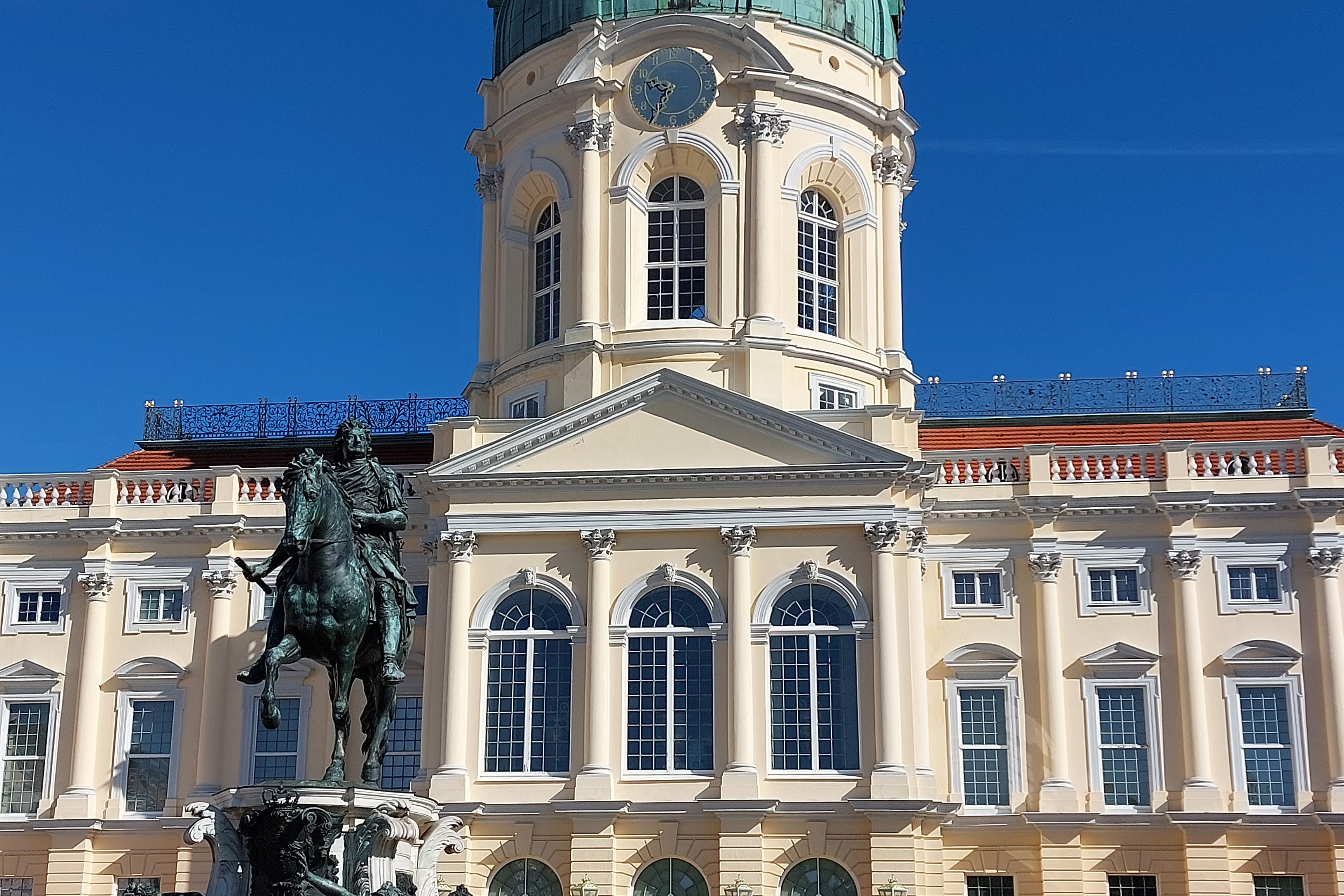 Fassade vom Schlo&szlig; Charlottenburg