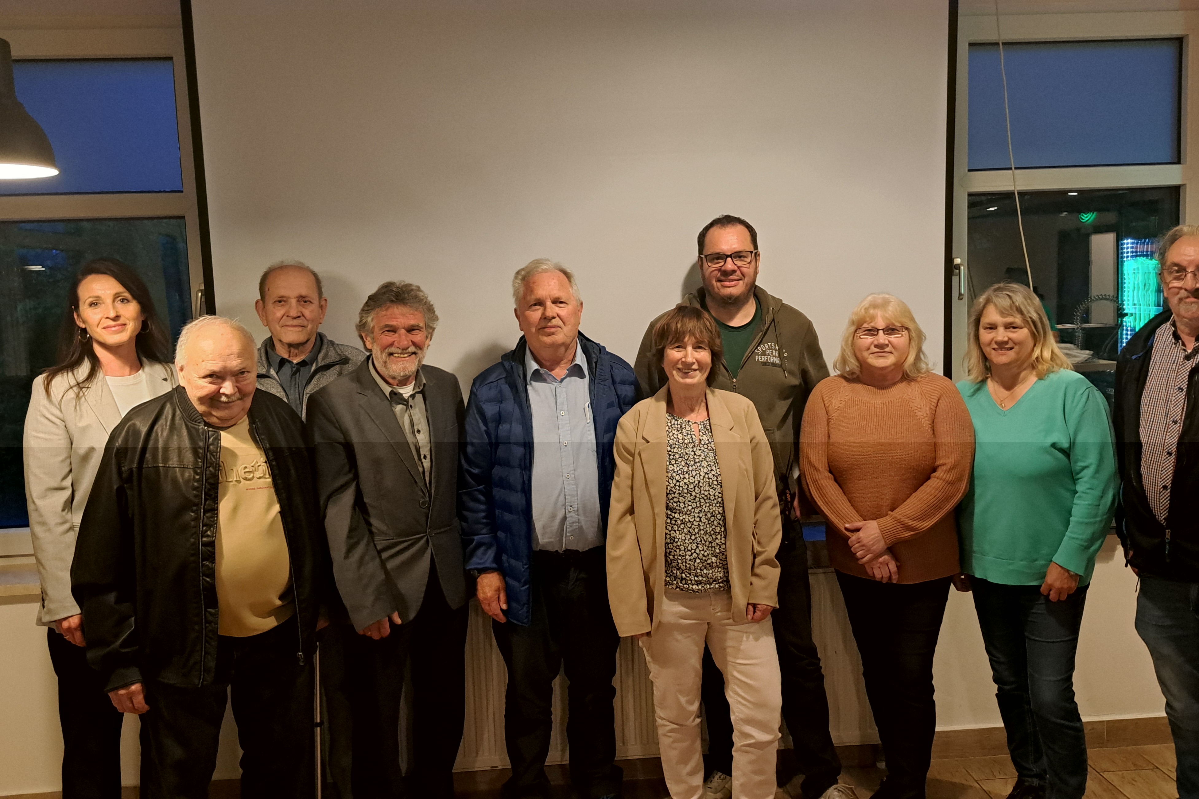 Neues Vorstandsteam des Ortsverbandes Bad Neustadt zu sehen ist das neu gewählte Vorstandsteam