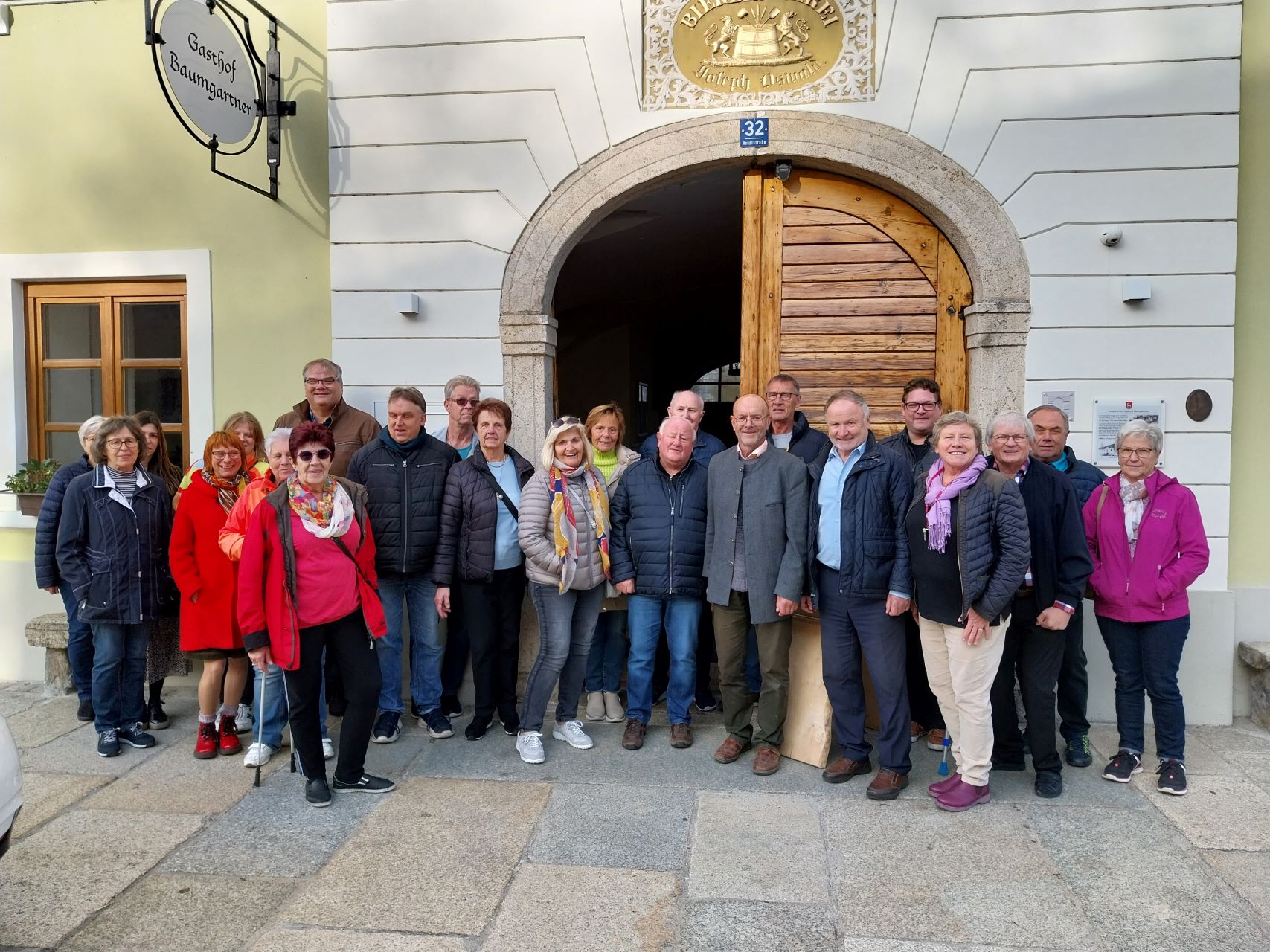 Gruppenfoto vom Pleintinger Rundweg