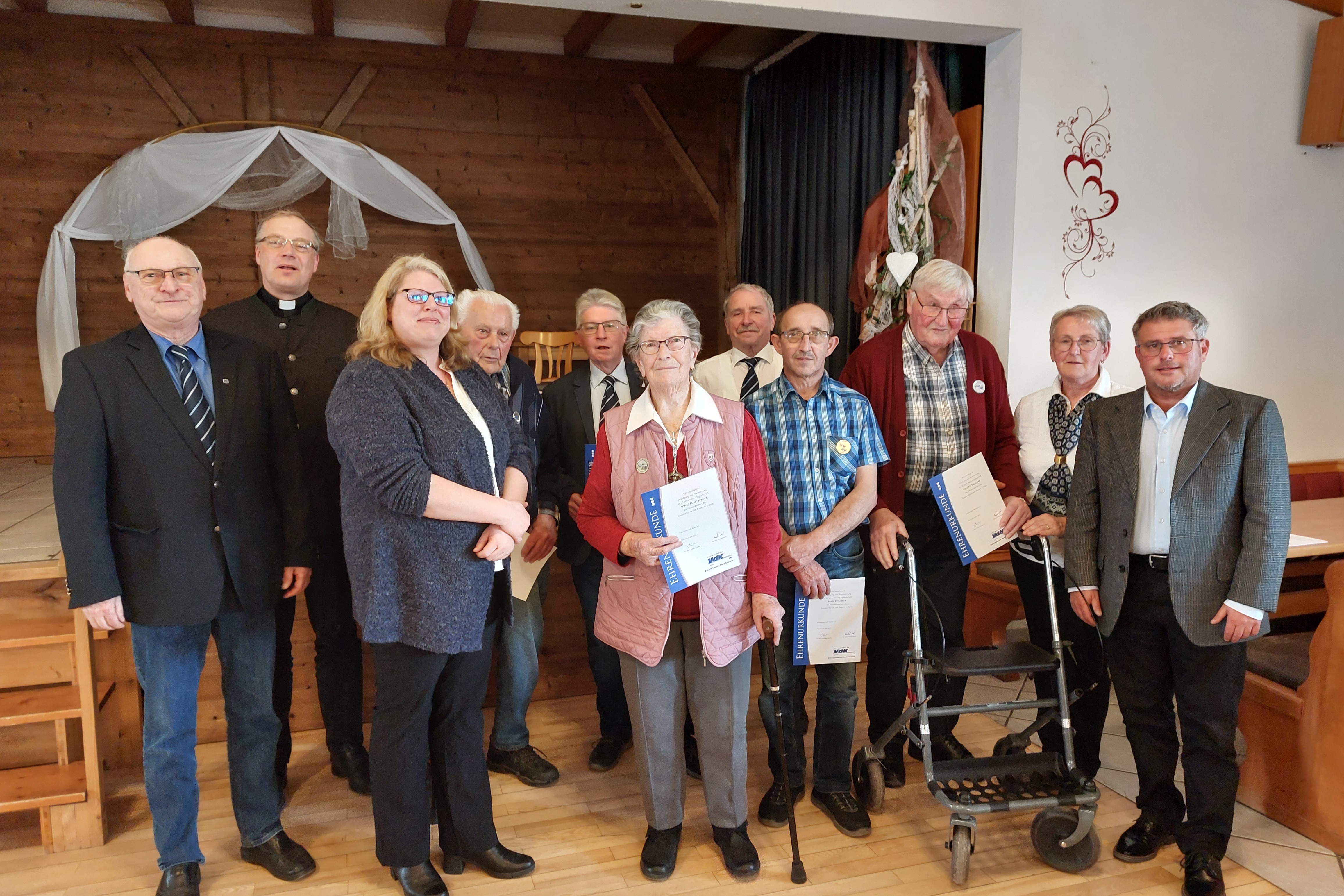 Gruppenfoto mit geehrten